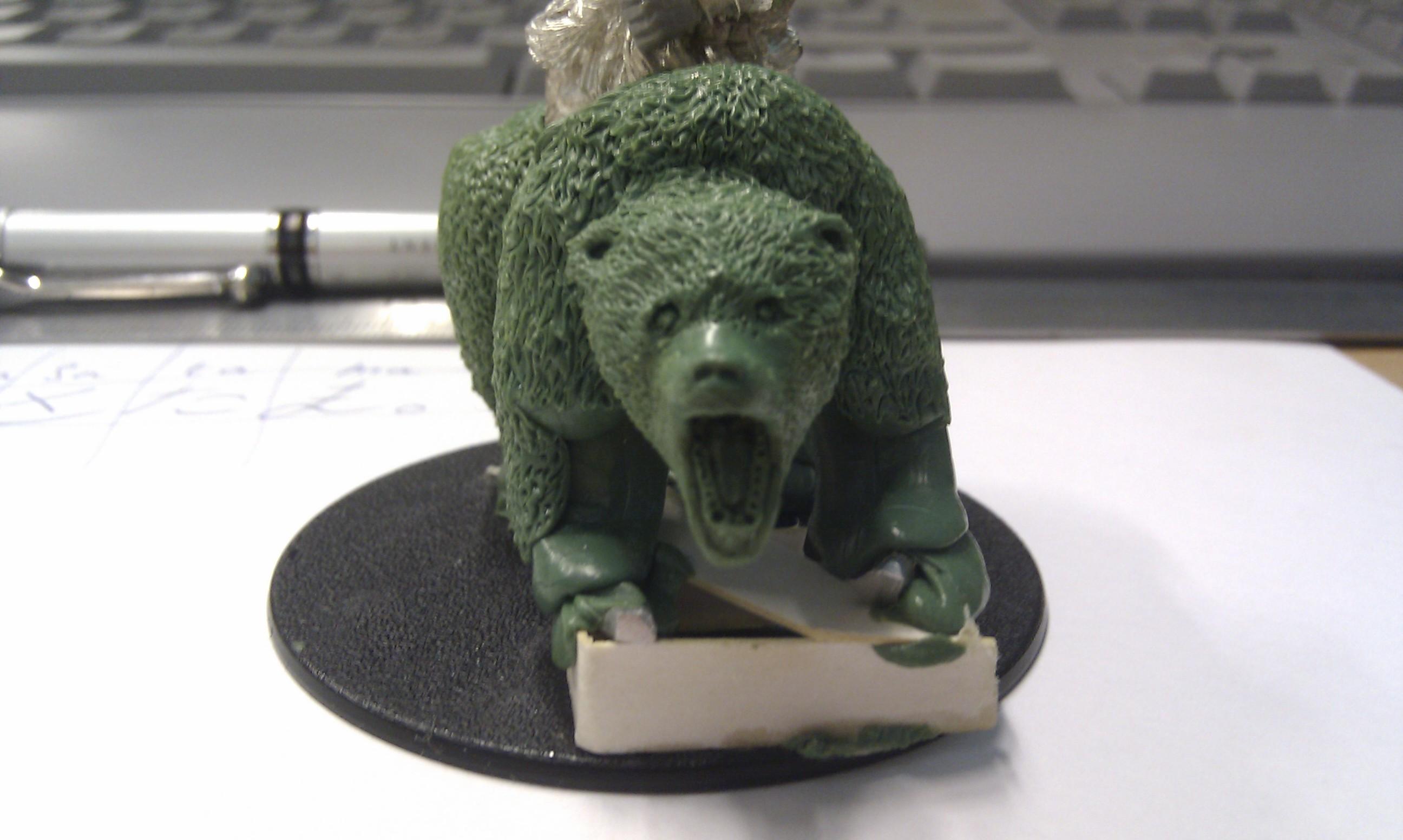 Bear, Conversion, Dwarves, Hero, Scratch Build, Warhammer Fantasy, Work In Progress