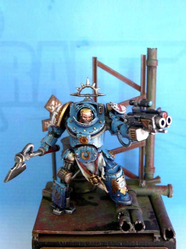 Bionics, Captain, Terminator Armor, Terminator Captain, Ultramarines