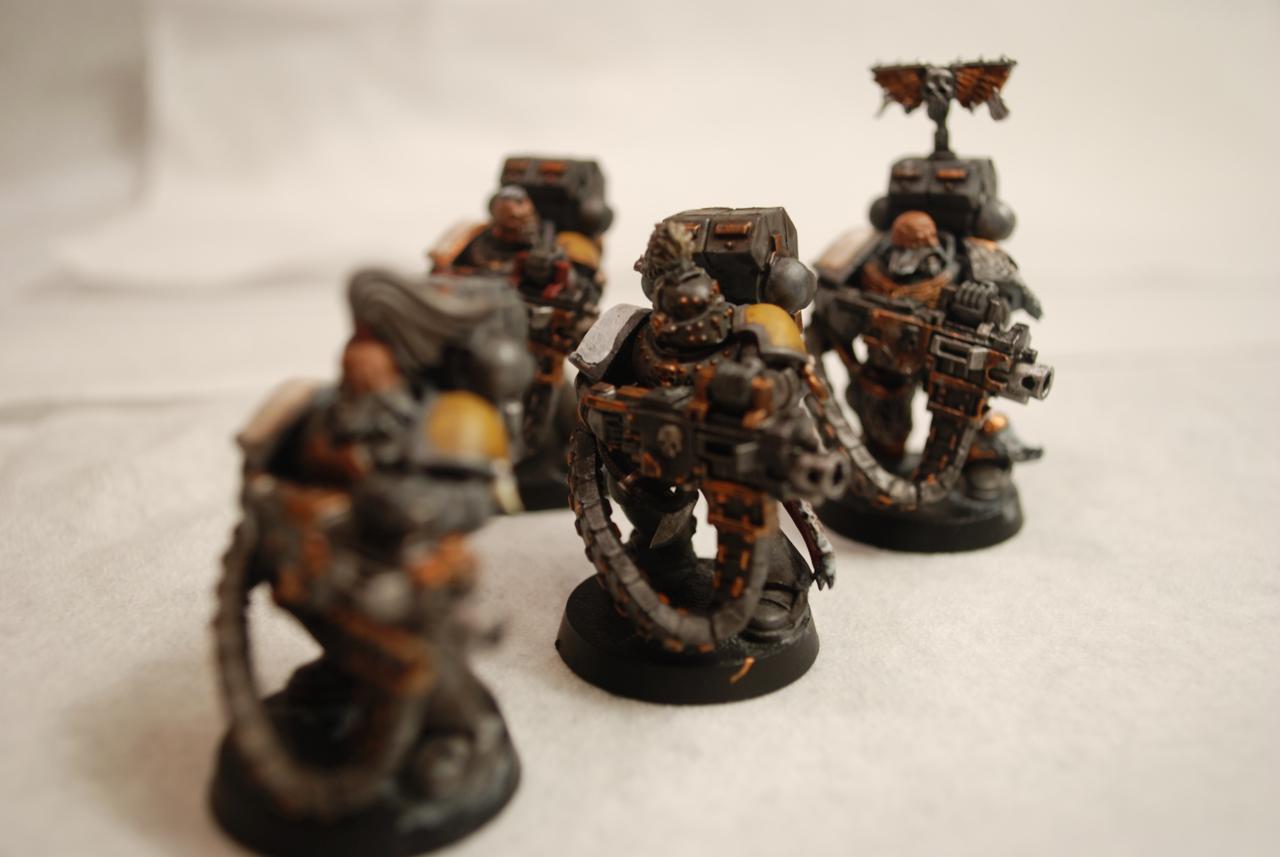 Arjac Rockfist, Grey Hunters, Logan Grimnar, Njal, Rune Priest, Space Wolves, Ulrik