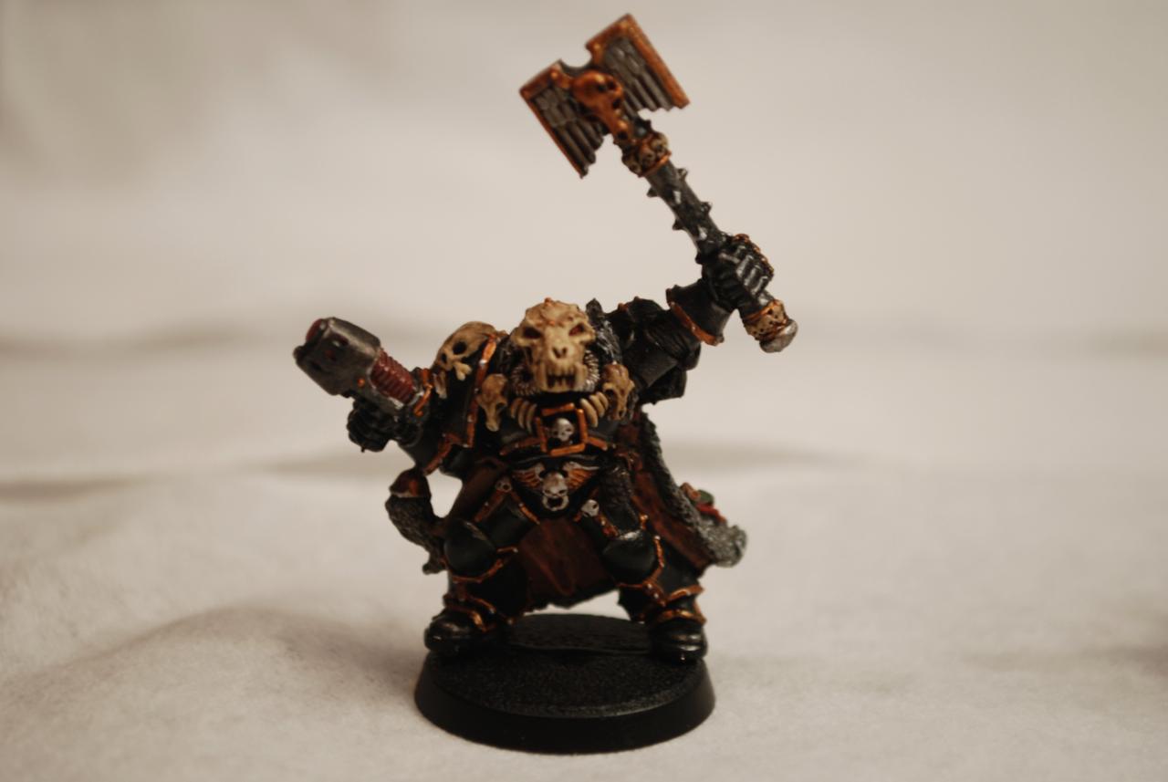 Arjac Rockfist, Grey Hunters, Logan Grimnar, Njal, Rune Priest, Space Wolves, Ulrik