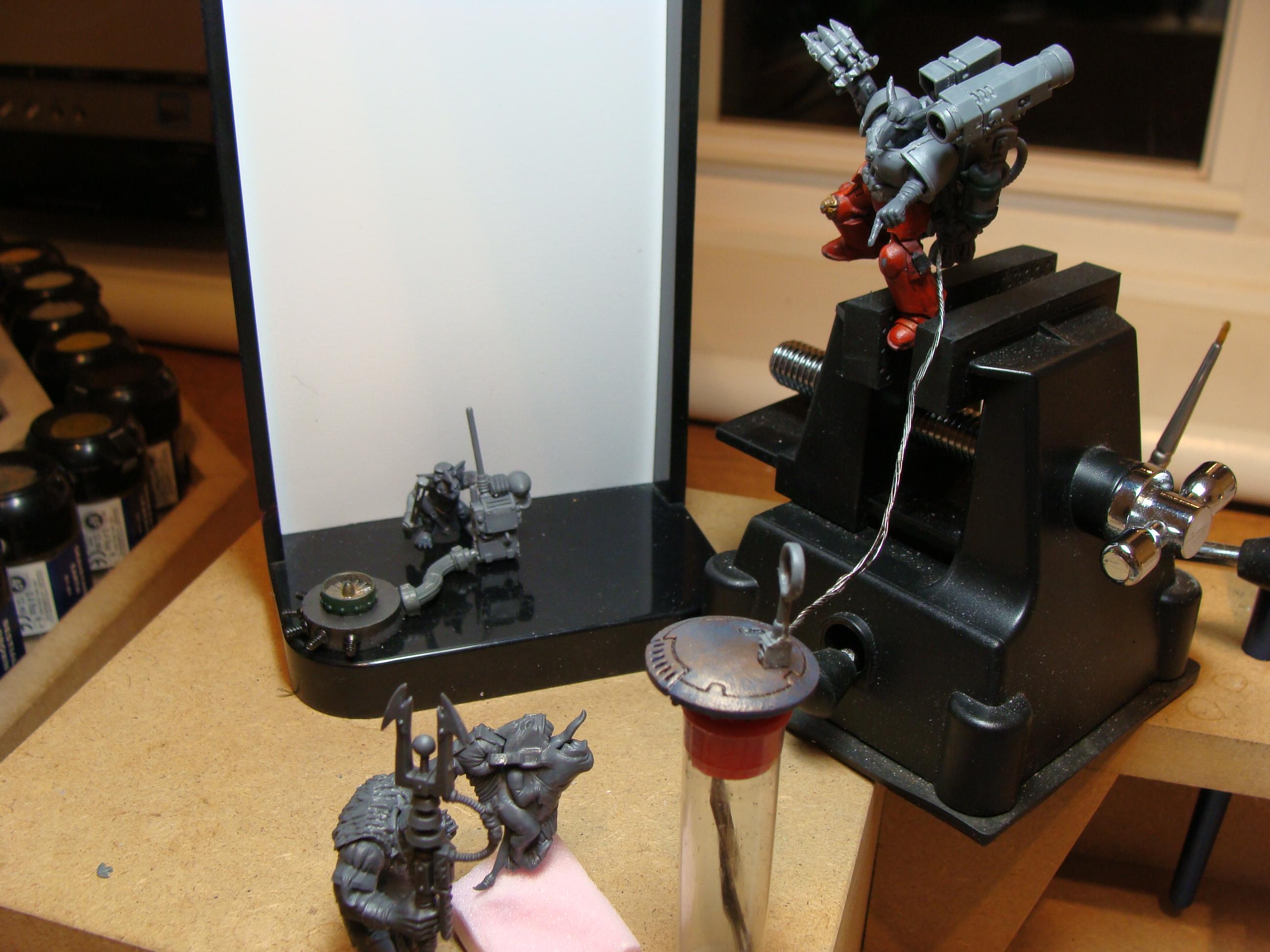 Diorama, Grot Rebellion, Grots, Kitbash, Scene, Supa Grot, Warhammer 40,000