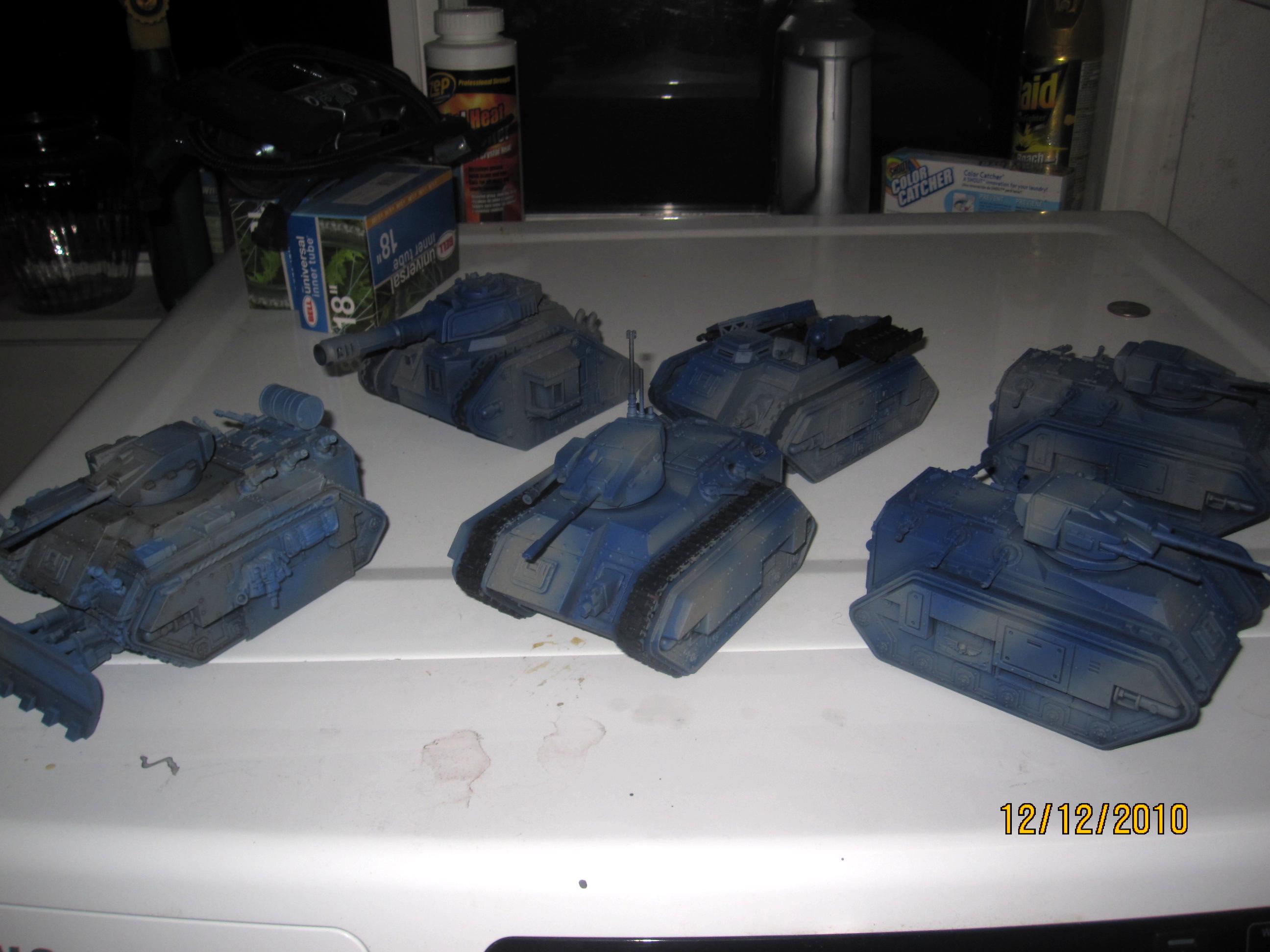 Airbrush, Alcatran, Chimera, Imperial Guard, Leman Russ, Manticore, Penal Squad, Tank, Work In Progress