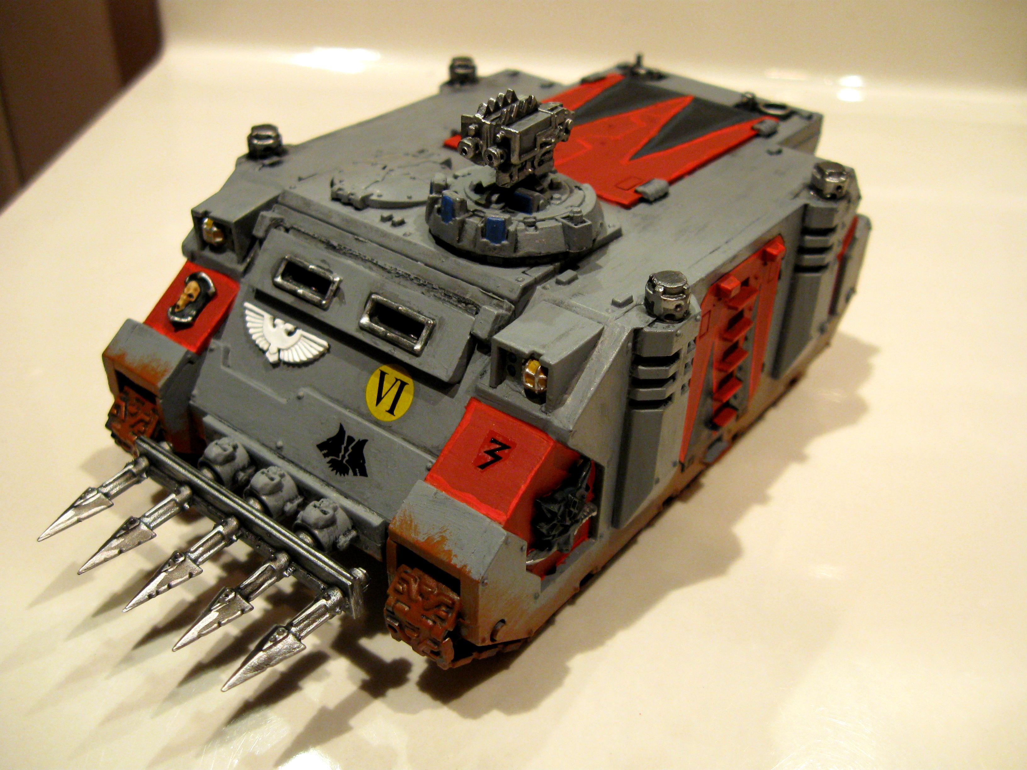 Preheresy, Rhino, Space Marines, Space Wolves