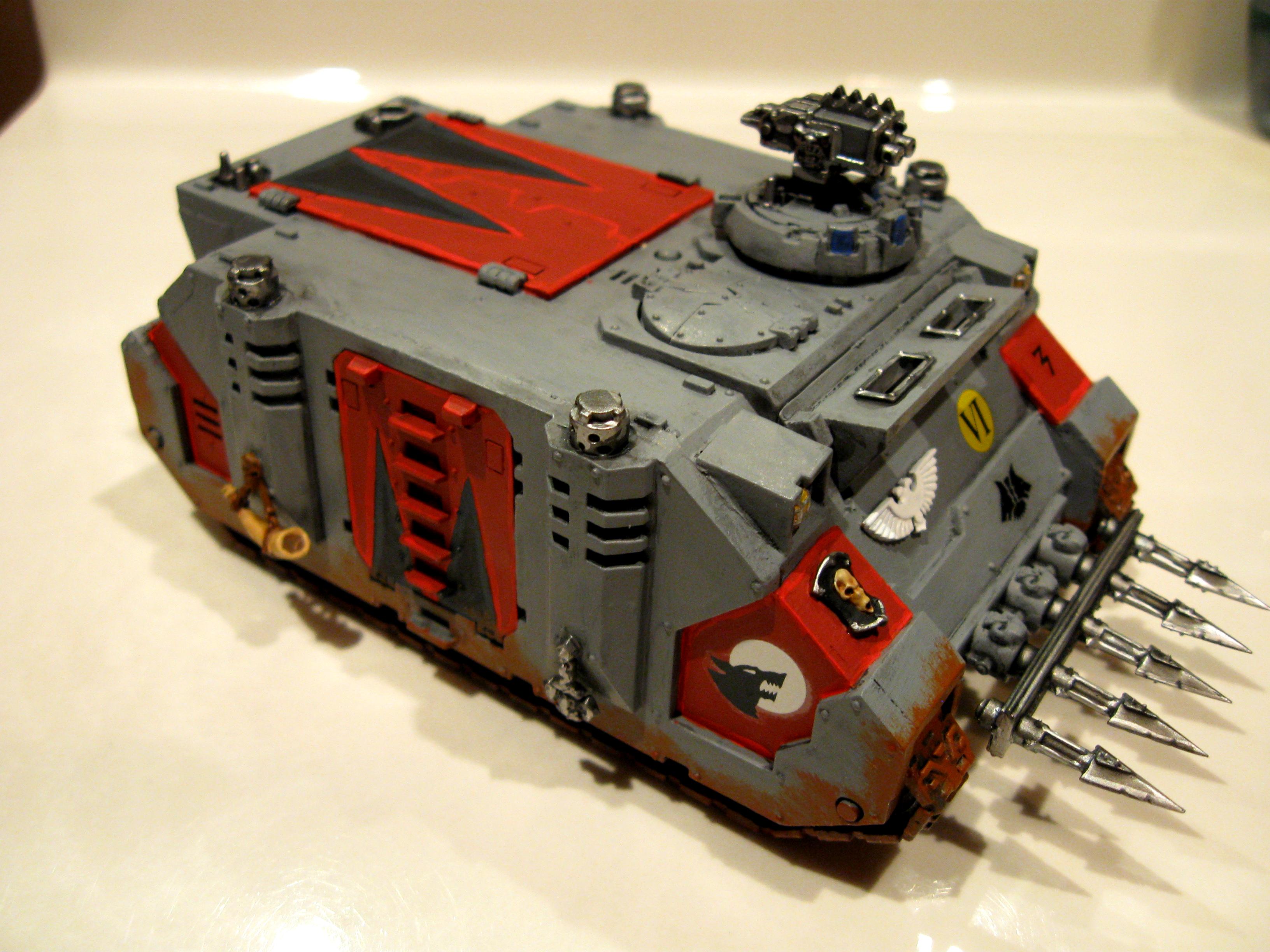 Preheresy, Rhino, Space Marines, Space Wolves
