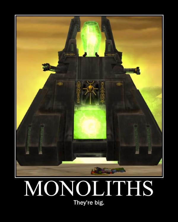 Custom, De-motivational, Demotivational, Monolith, Monoliths, Motivational, Necrons, Pictures, Poster, Warhammer 40,000, Warhammer Fantasy