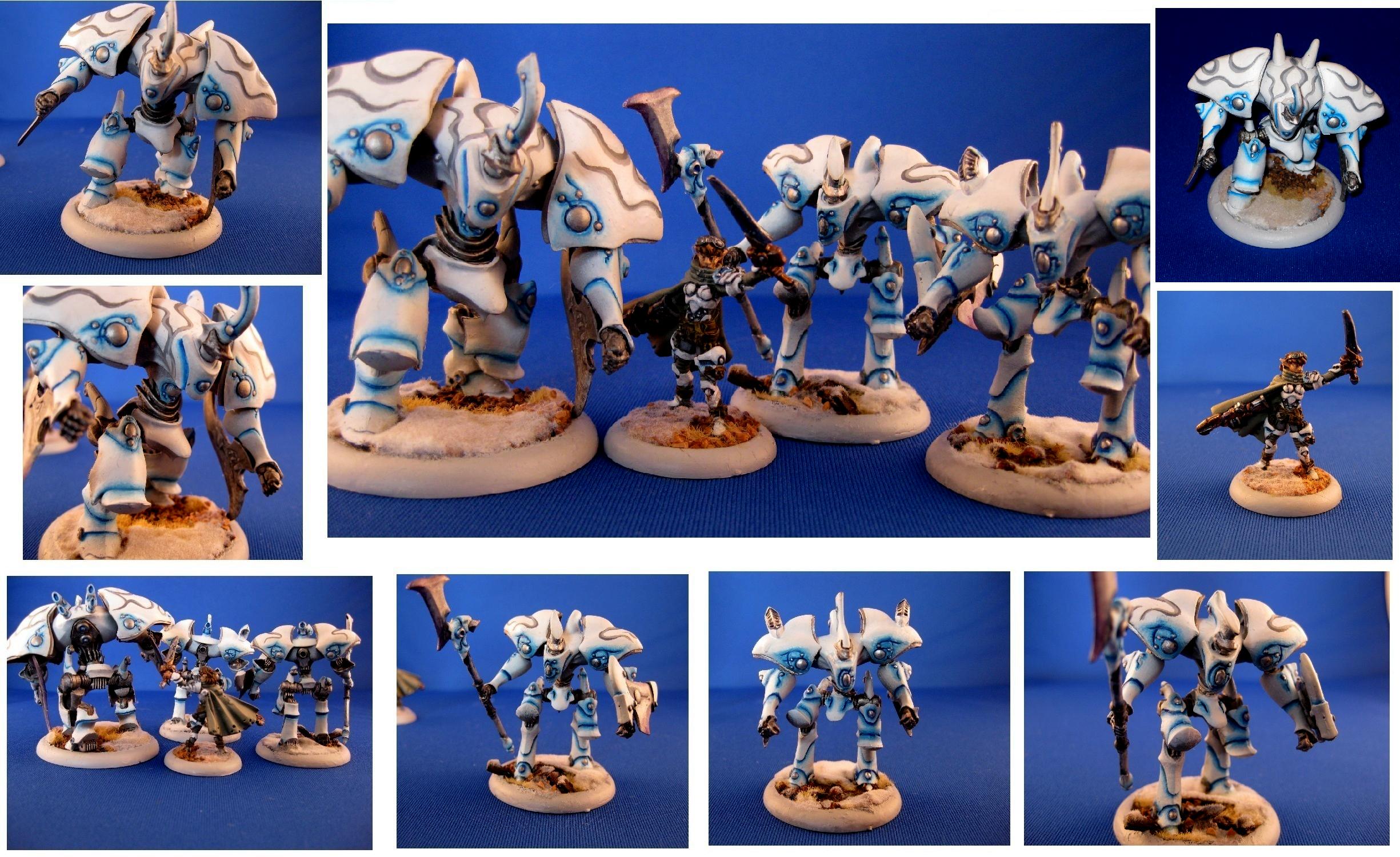 Myrmidon, Retribution, Scyrah, Warjack, Warmachine