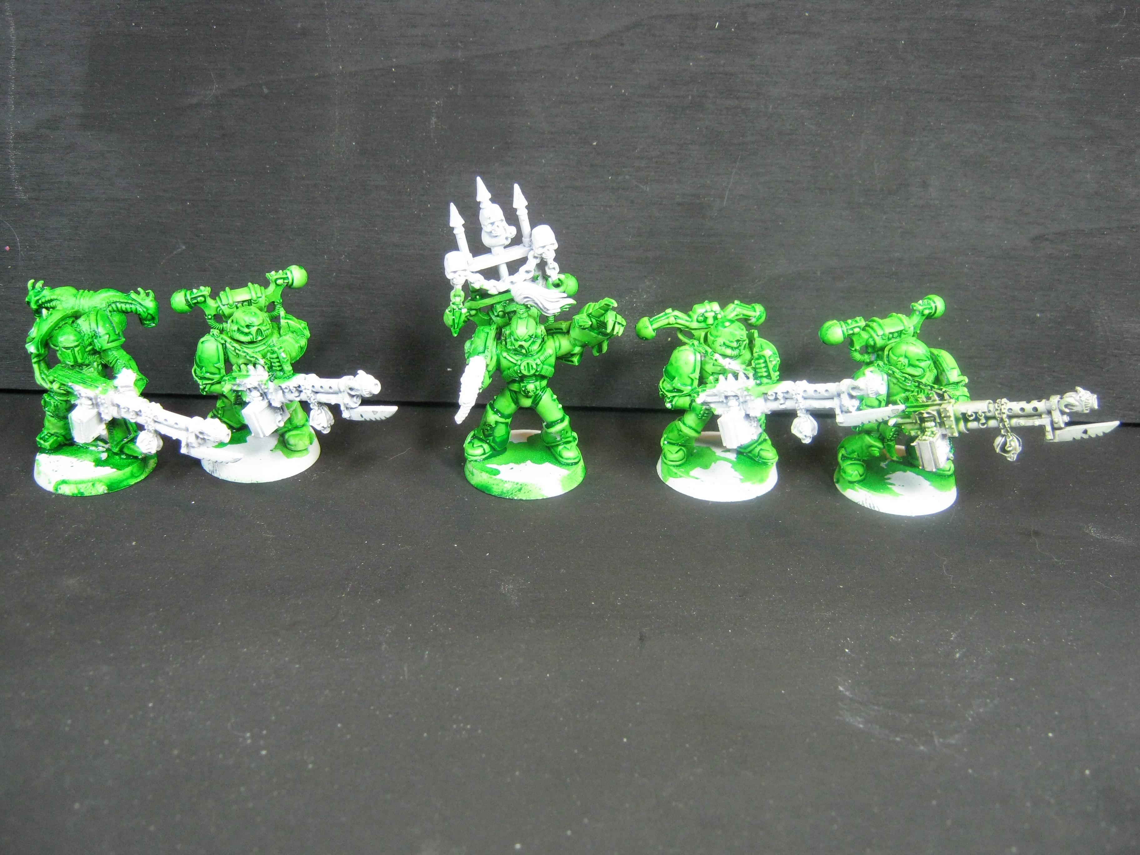 Chaos Space Marines, Death Guard, Havocs, Nurgle, Plague Marines