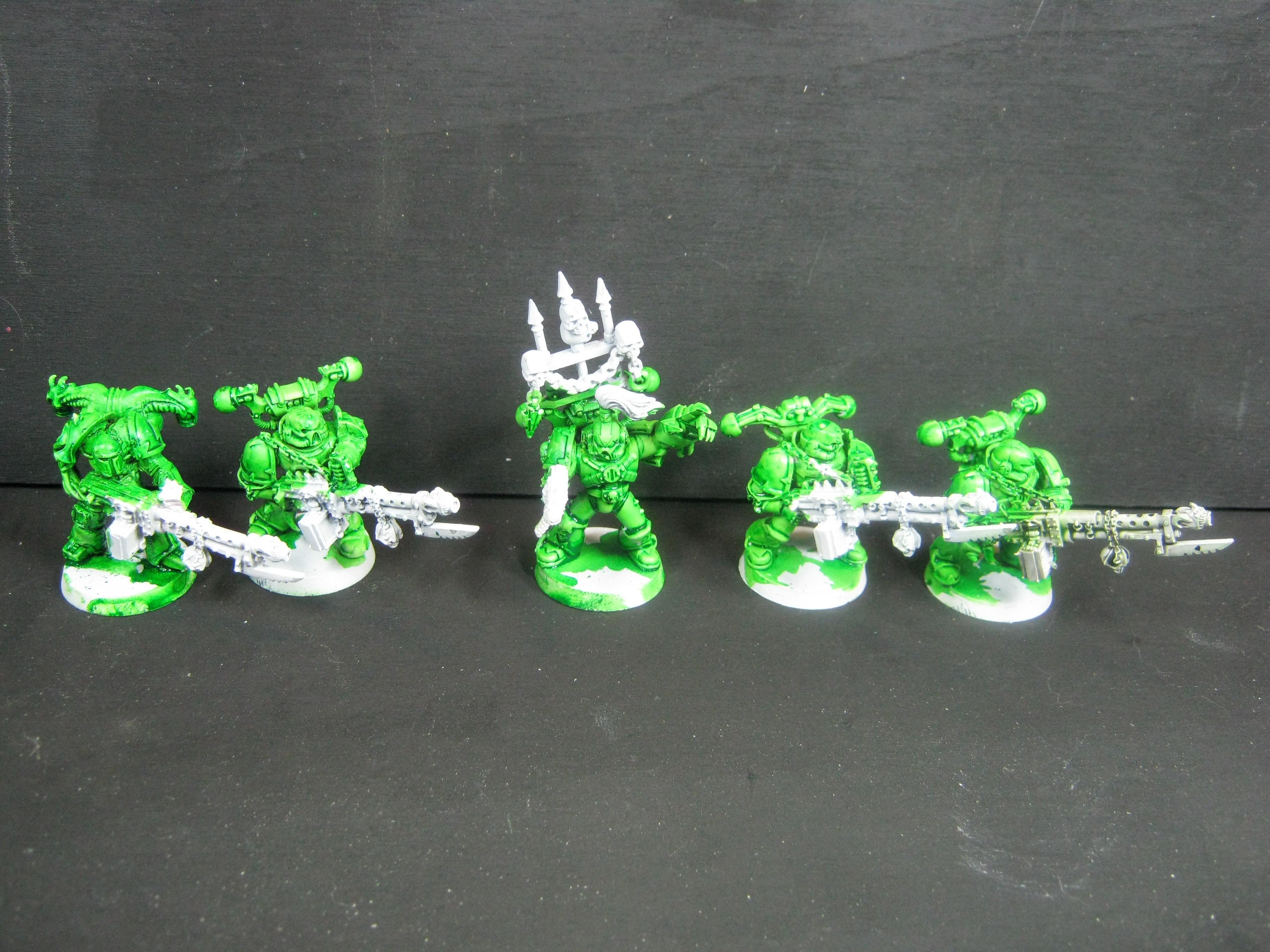 Chaos Space Marines, Death Guard, Havocs, Nurgle, Plague Marines