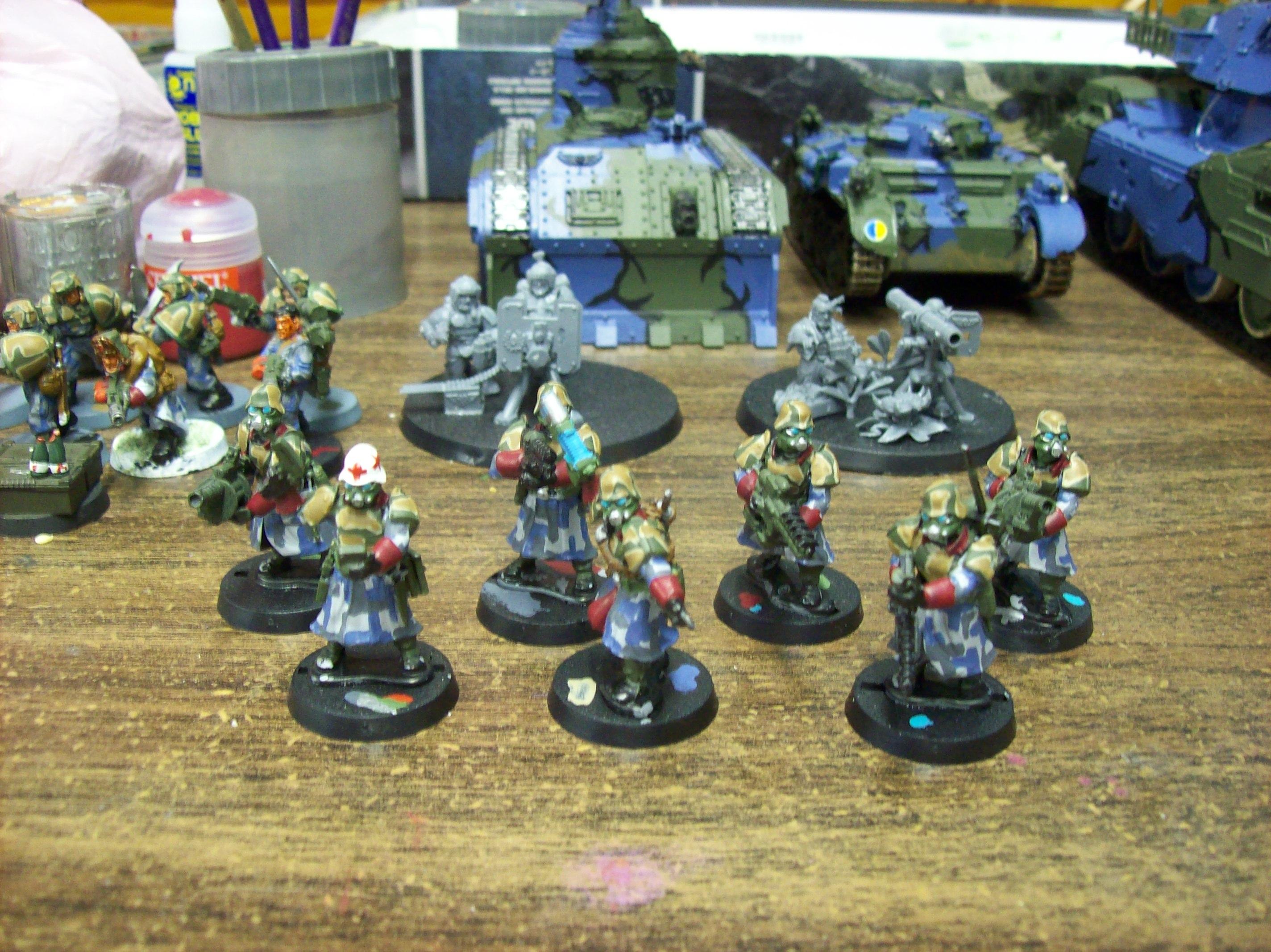 Above, Camouflage, Conversion, Imperial Guard, Infantry