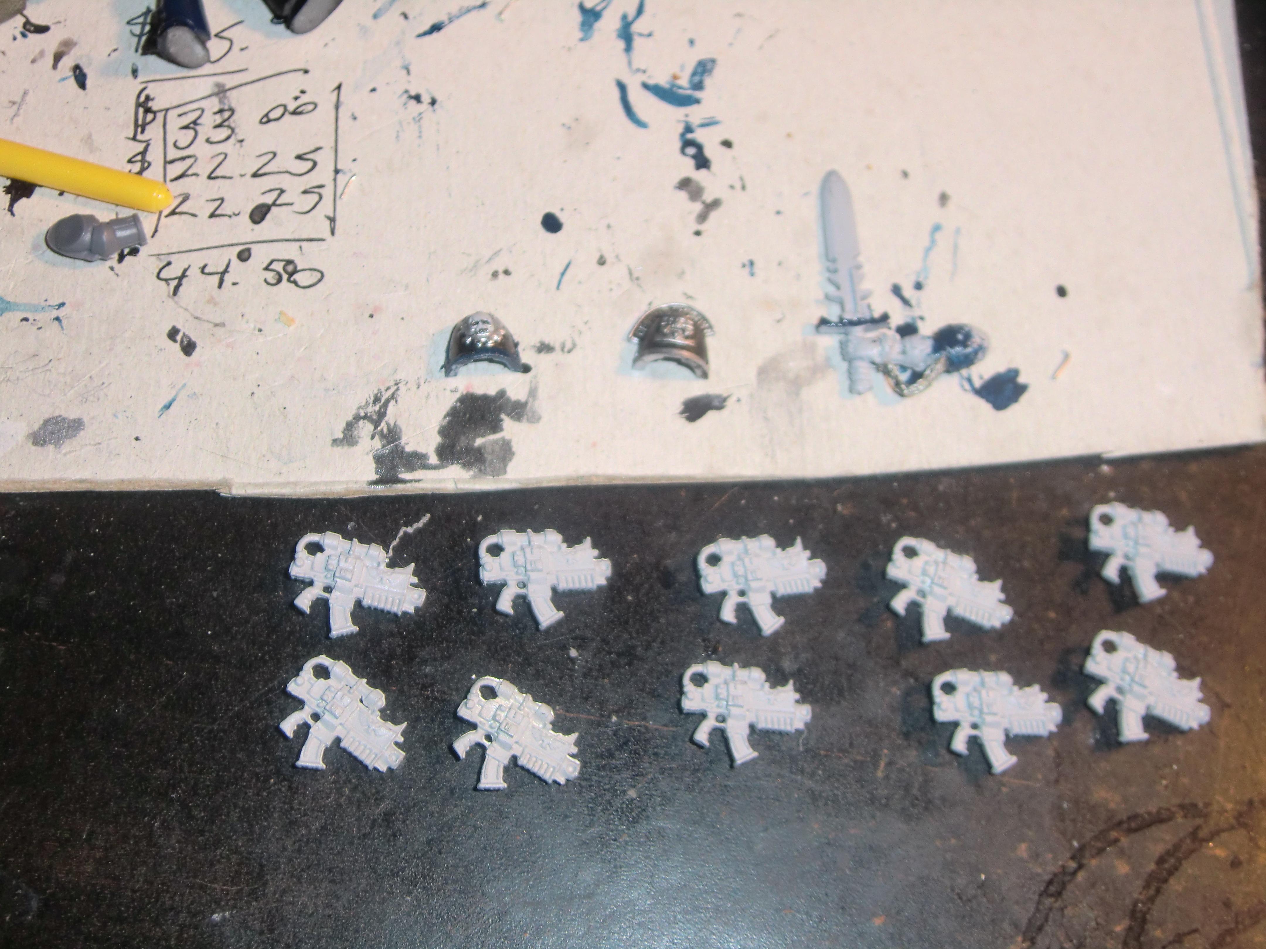 Powersword Arm WIP with DW Pattern Bolters
