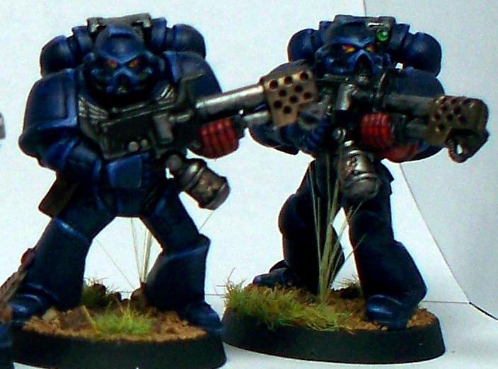 Crimson Fists, Flamer, Imperium, Space Marines, Special Weapon, Tactical Squad, Warhammer 40,000