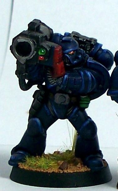 Warhammer 40K Space Marine tactical squad missile launcher 