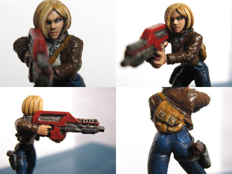 Alien, Female, Gun, Hasslefree, Rifle