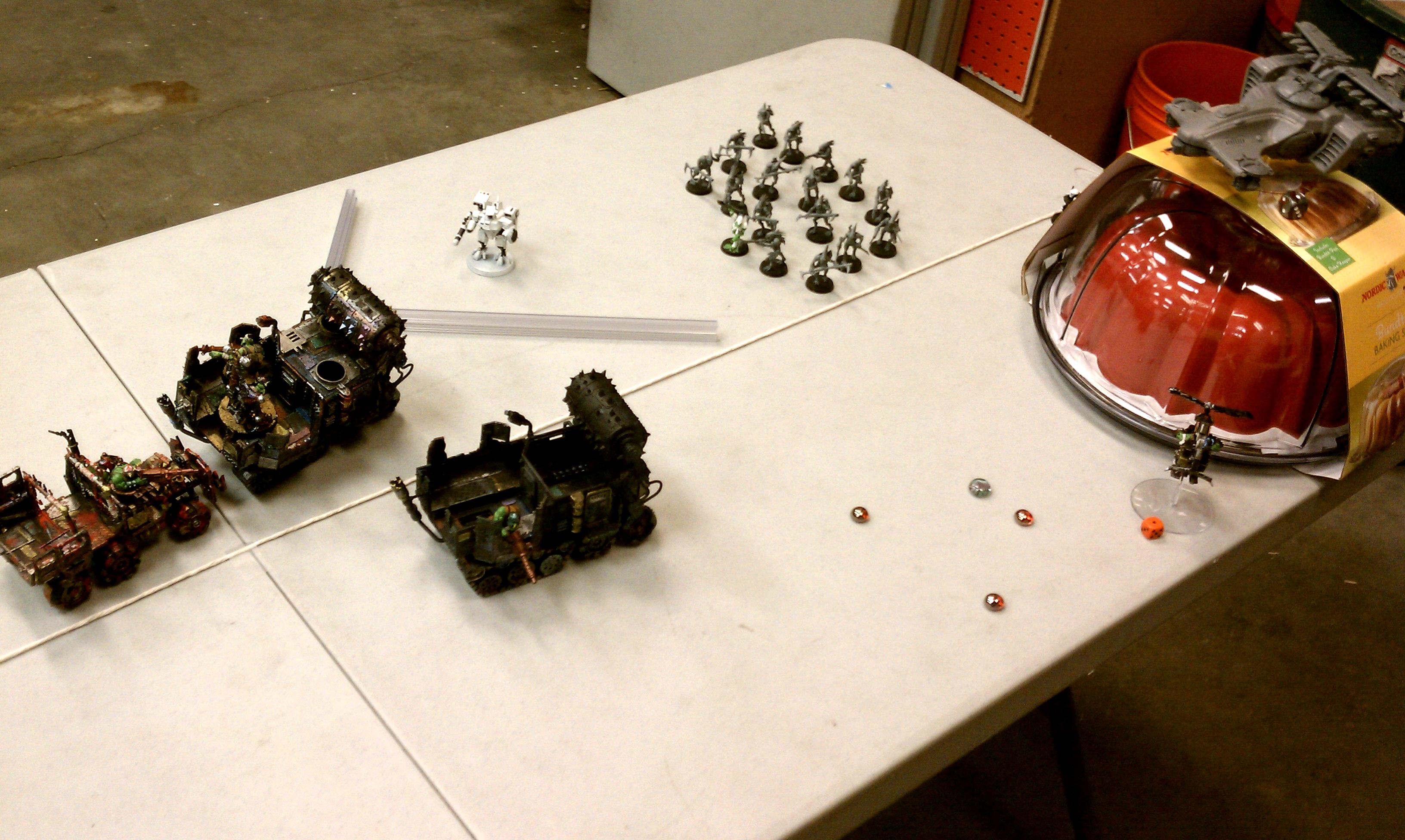 Battle Report, Orks, Tau