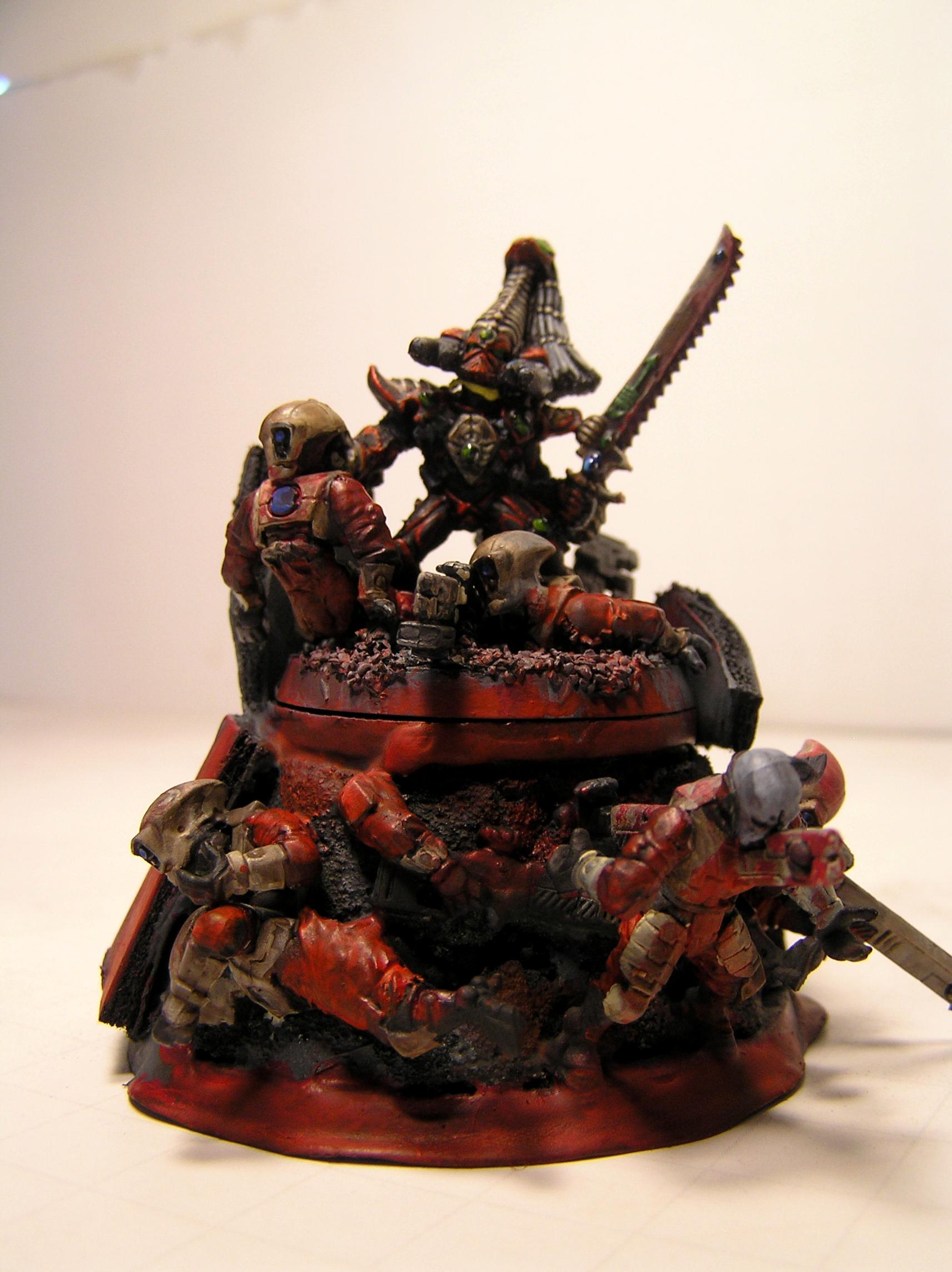 Diorama, Eldar, Phoenix Lord, Tau Abuse, Warhammer 40,000
