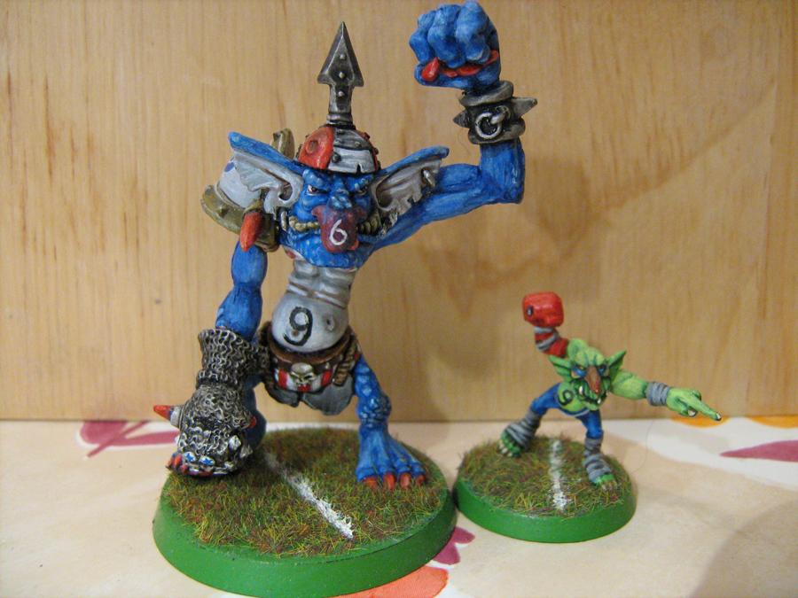 troll and lunch (goblin)