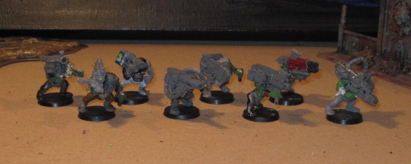 Conversion, Deathskulls, Lootas, Orks, Vehicle, Warhammer 40,000, Wash, Work In Progress