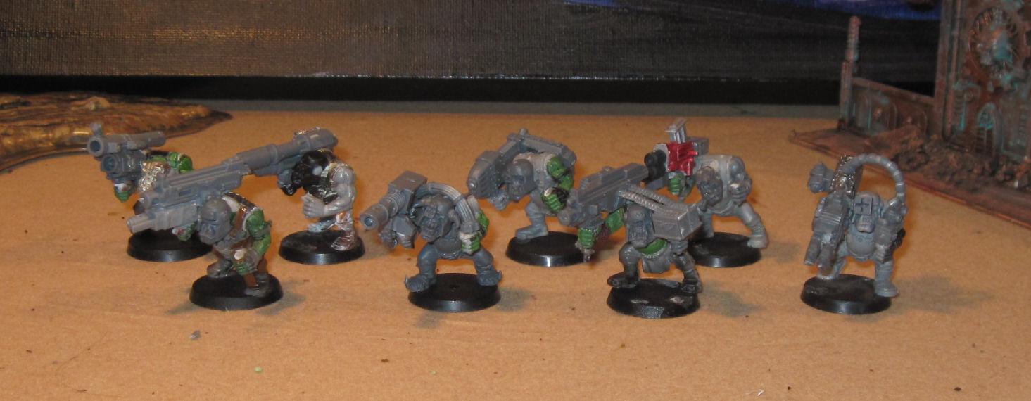 Conversion, Deathskulls, Lootas, Orks, Vehicle, Warhammer 40,000, Wash, Work In Progress
