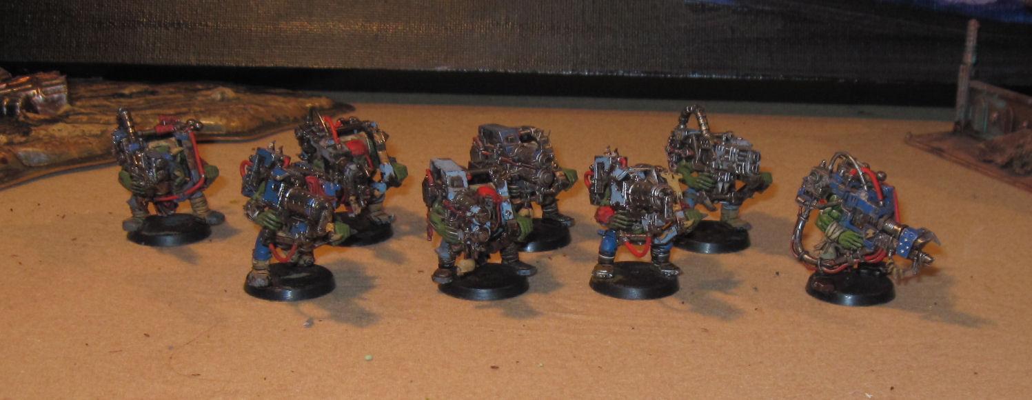 Conversion, Deathskulls, Lootas, Orks, Vehicle, Warhammer 40,000, Wash, Work In Progress