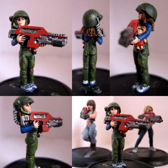Alien, Child, Doll, Female, Gun, Hasslefree, Rifle