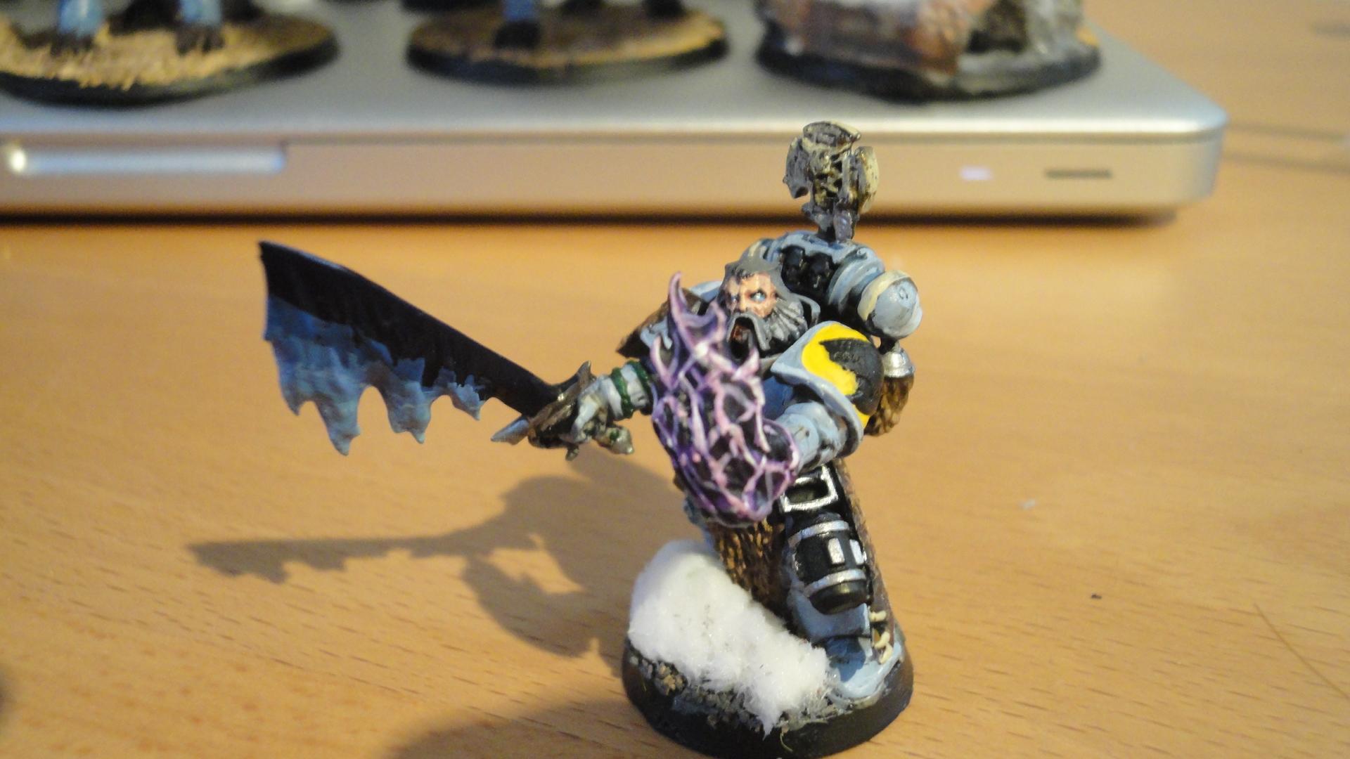 Living Lightning, Rune Priest, Space Wolves, Warhammer 40,000