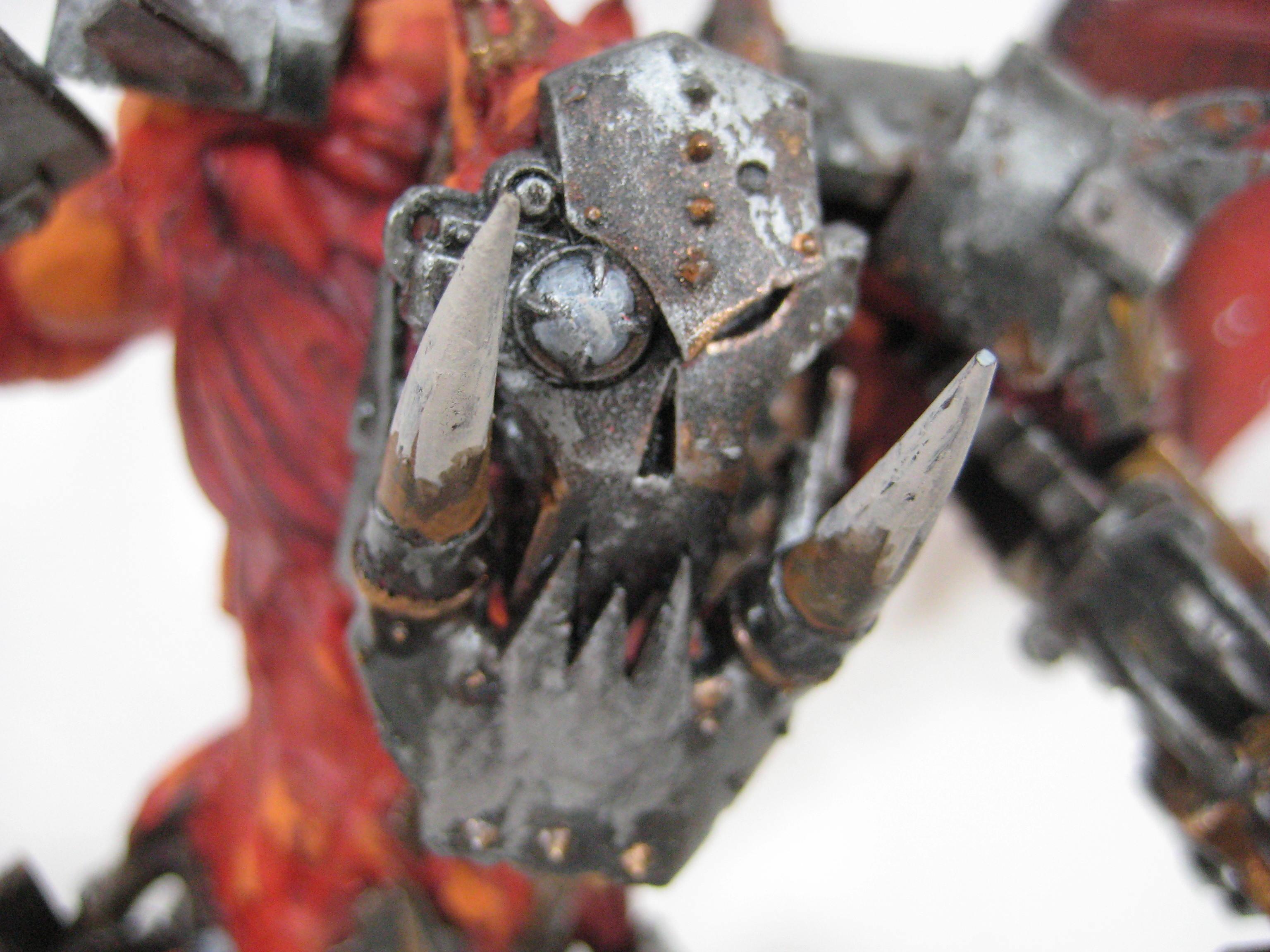 Daemons, Orks, Warhammer 40,000, Weathered