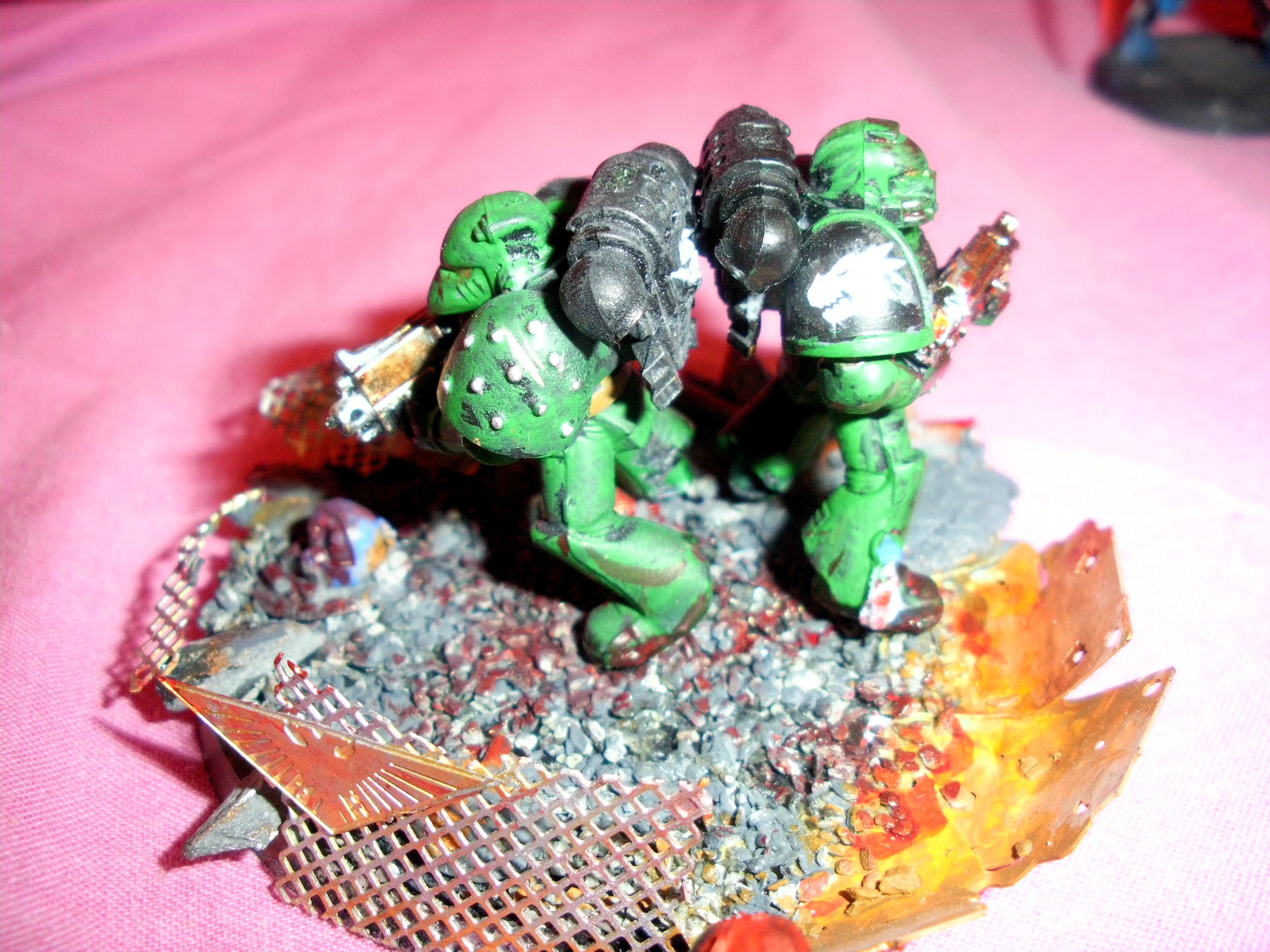 Back To Back, Salamanders, Space Marines
