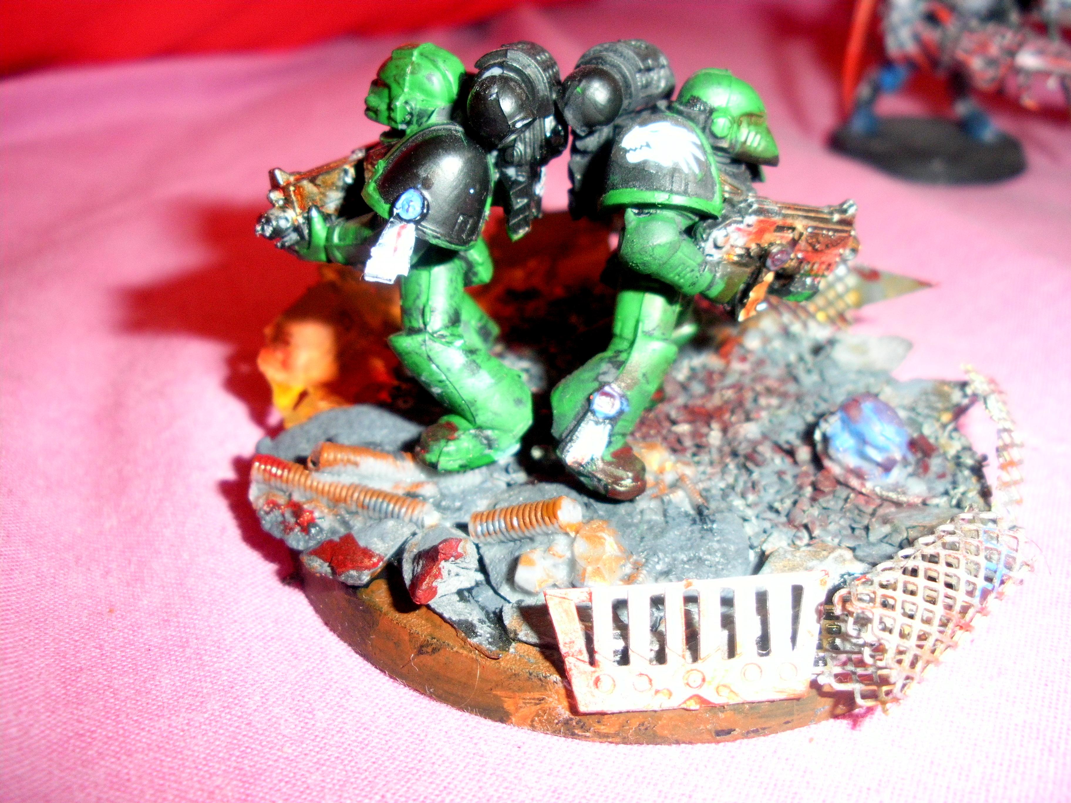 Back To Back, Salamanders, Space Marines