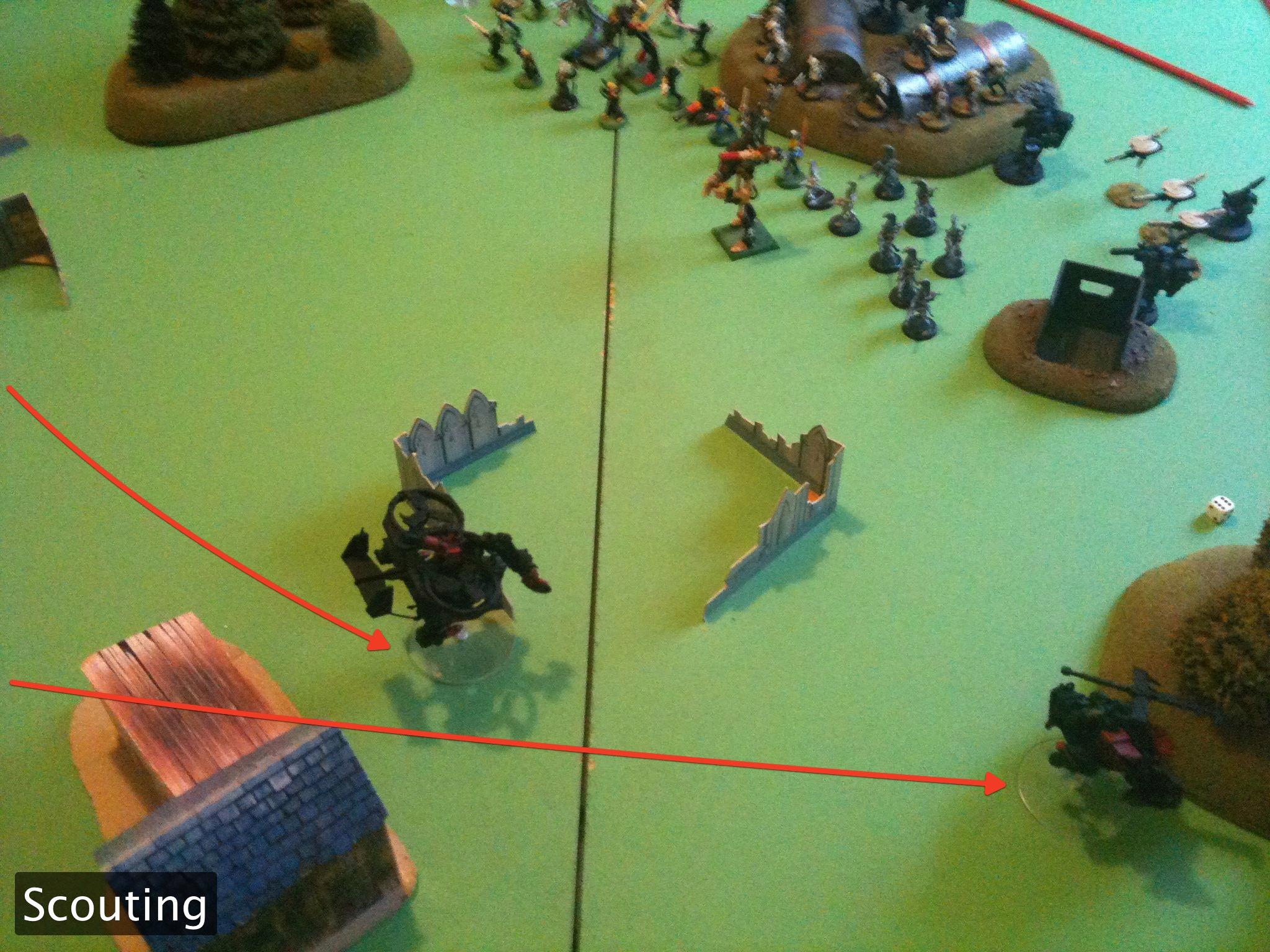 Battle Report, Da Ork Angelz, Eldar, Orks, Tau