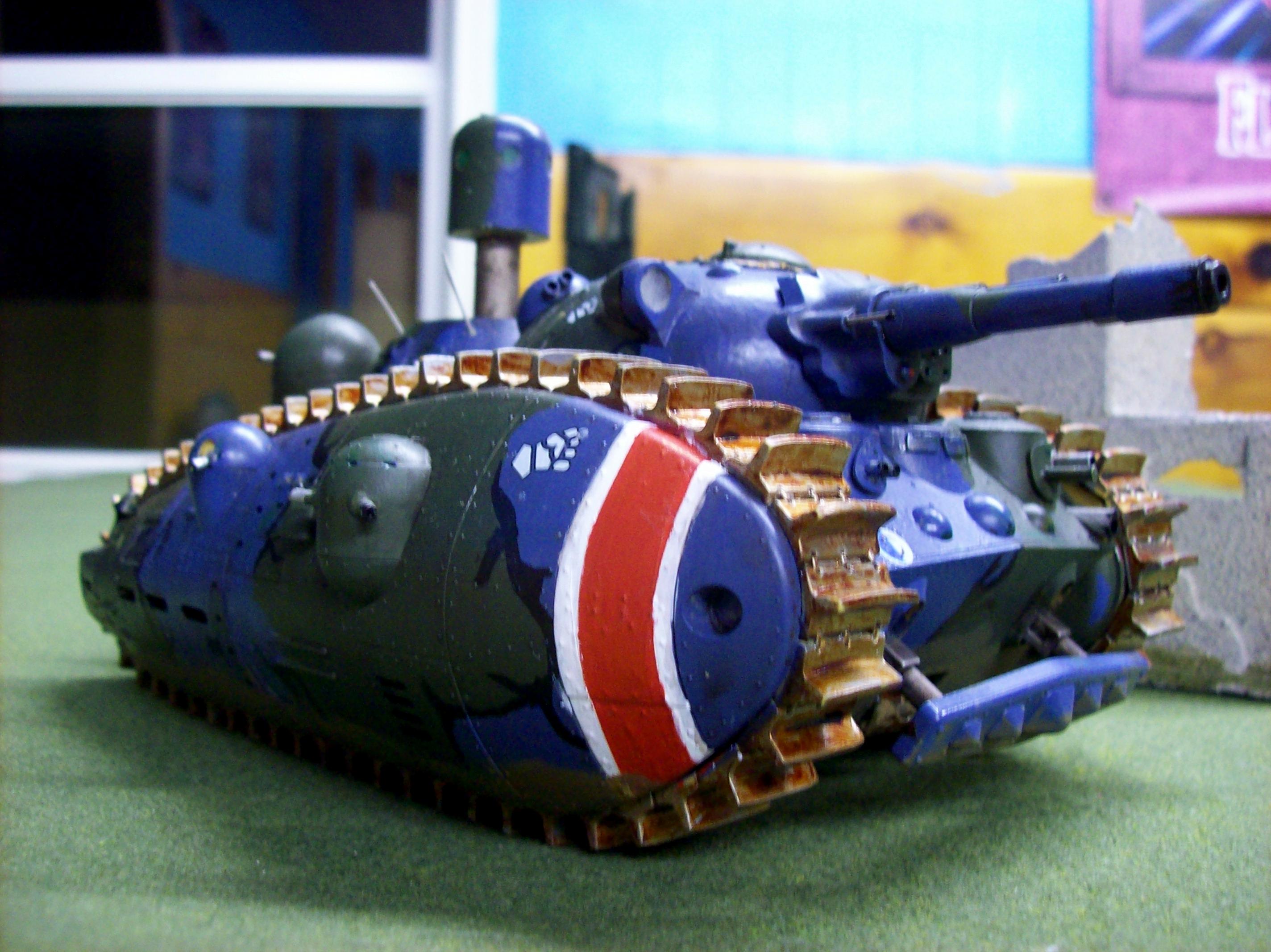 Anime, Bad Guy No 1, Camouflage, Conversion, Imperial Guard, Super-heavy, Tank