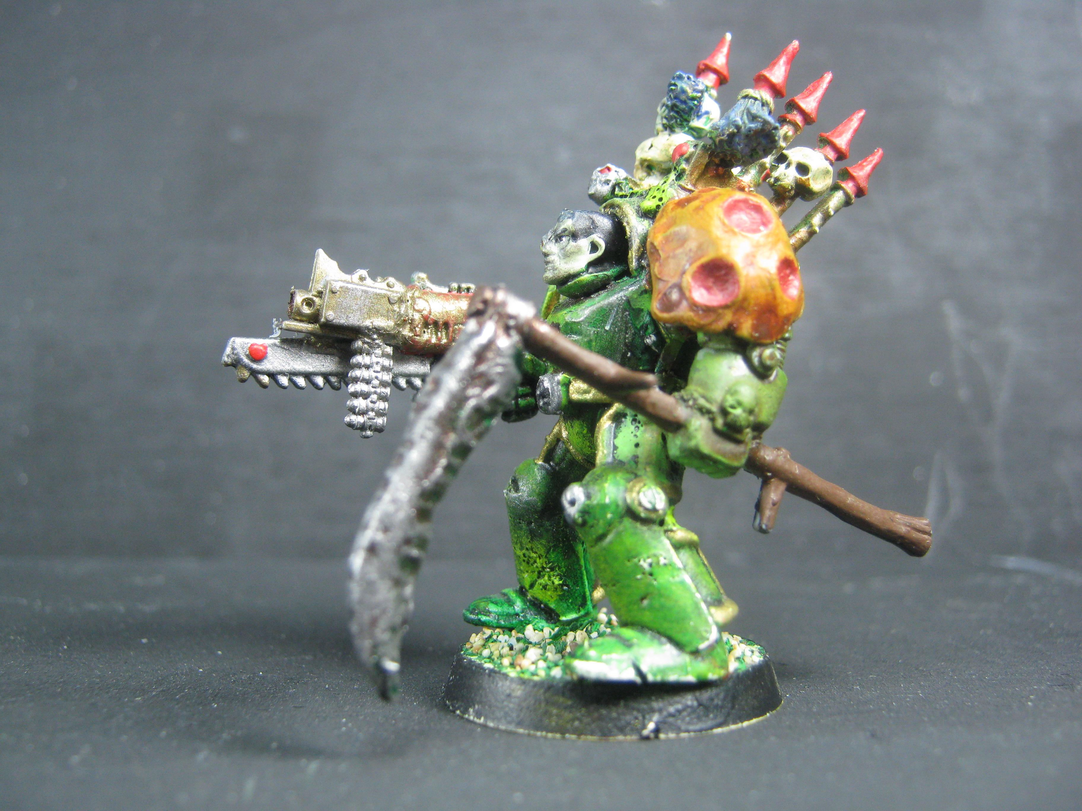 Chaos Space Marines, Death Guard, Nurgle, Plague Marines, Terminator Lord