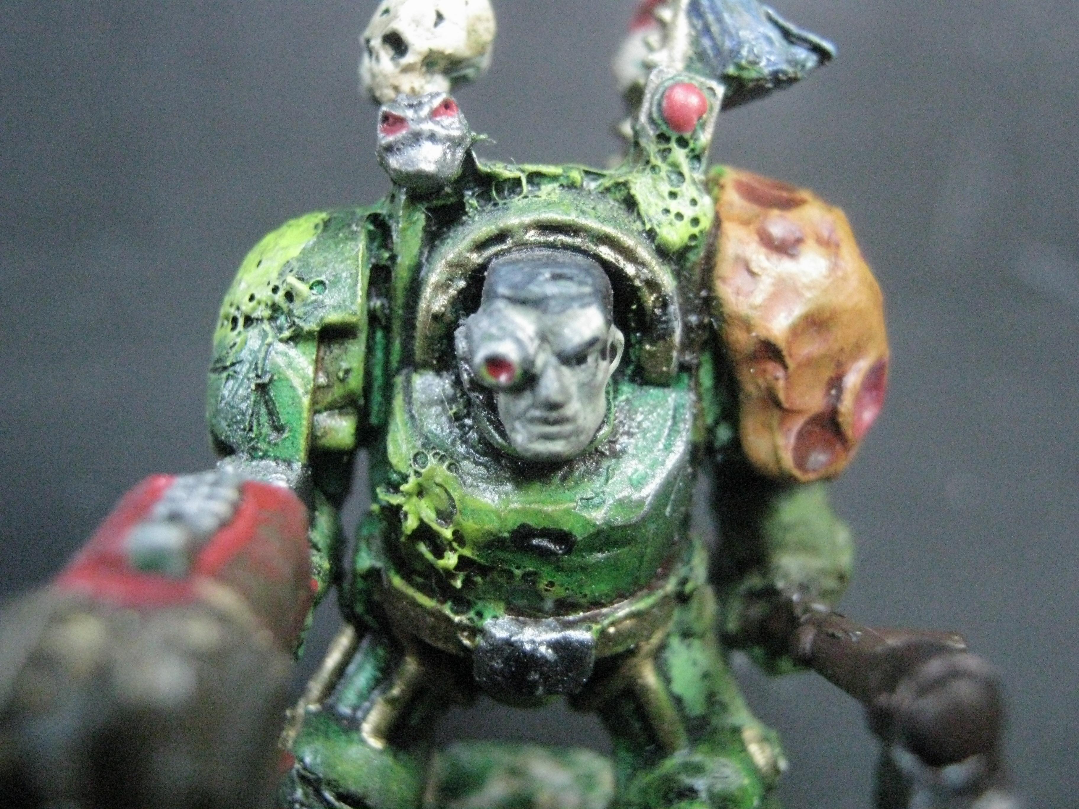 Chaos Space Marines, Death Guard, Nurgle, Plague Marines, Terminator Lord