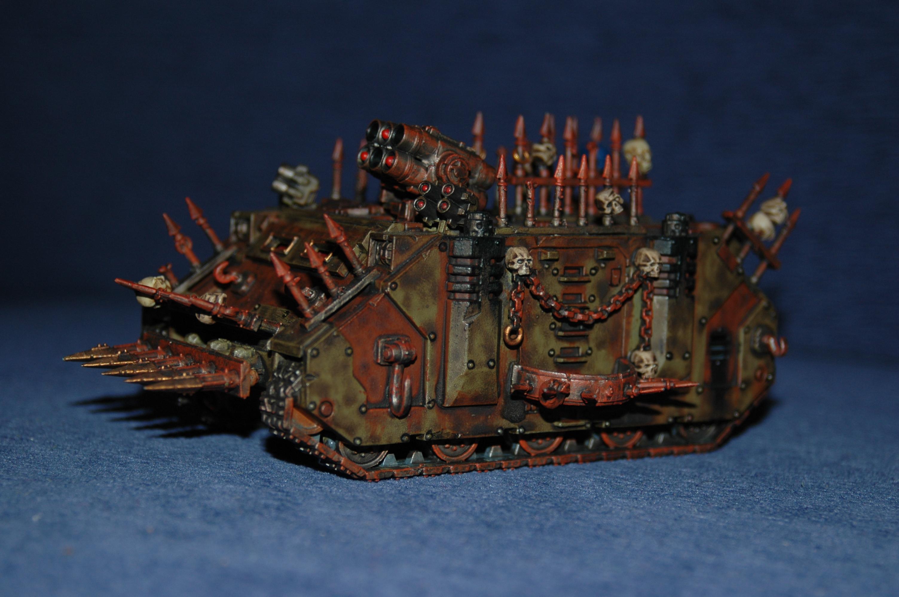 Chaos Rhino, When in doubt, add more spikes & rust