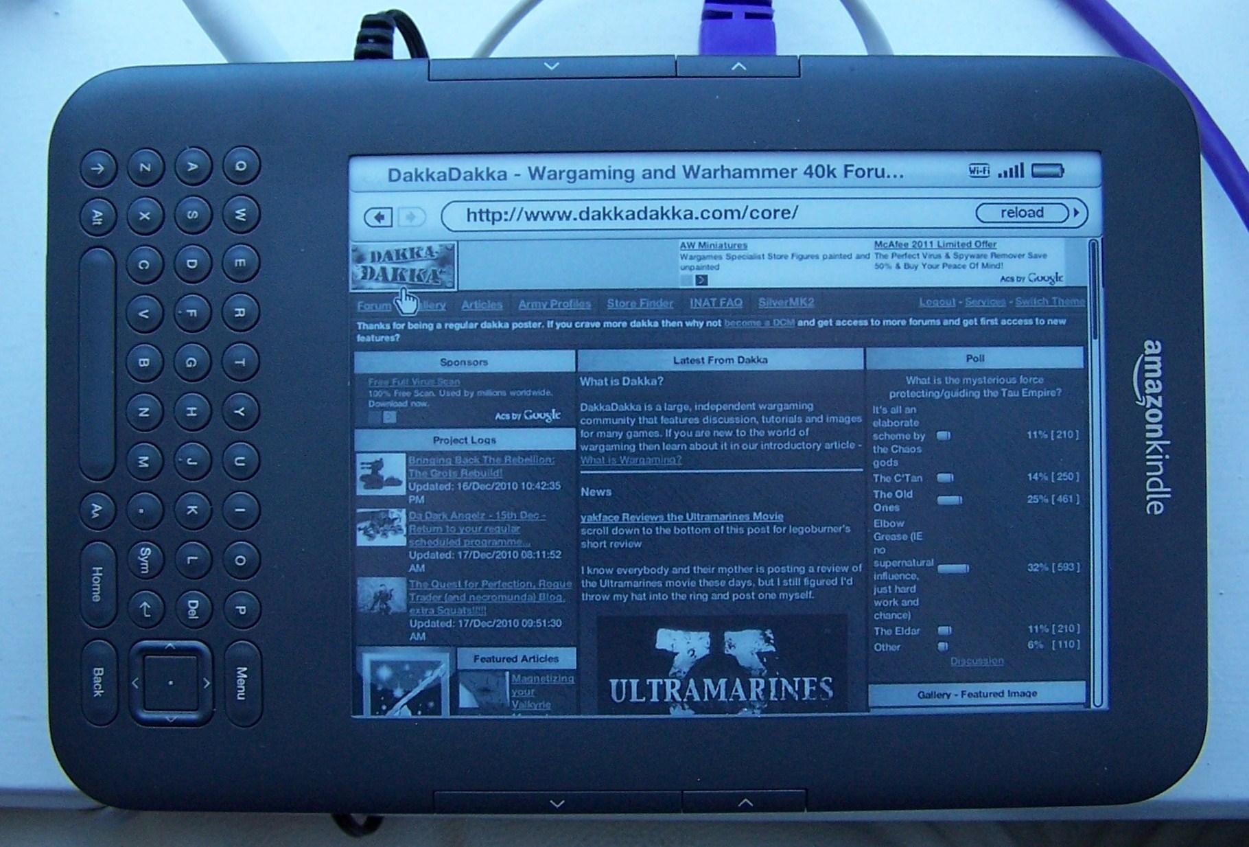 Dakka Dakka, Kindle, Mobile
