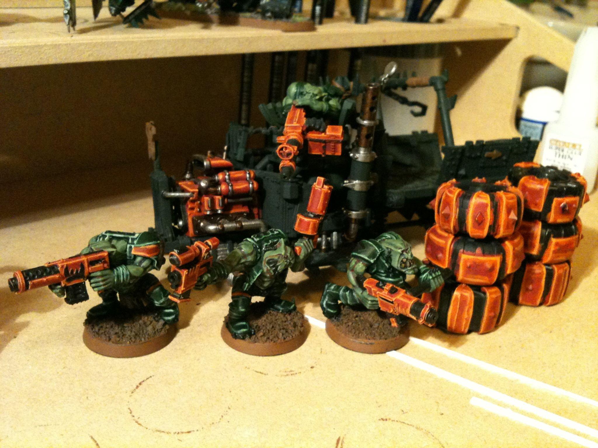 Da Ork Angelz, Orks, Shoota, Trukk, Work In Progress