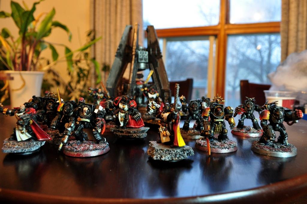 Army, Artwork, Assault On Black Reach, Black Templars, Dreadnought, Photo, Space Marines, Swordbrethren, Terminator Armor, Work In Progress