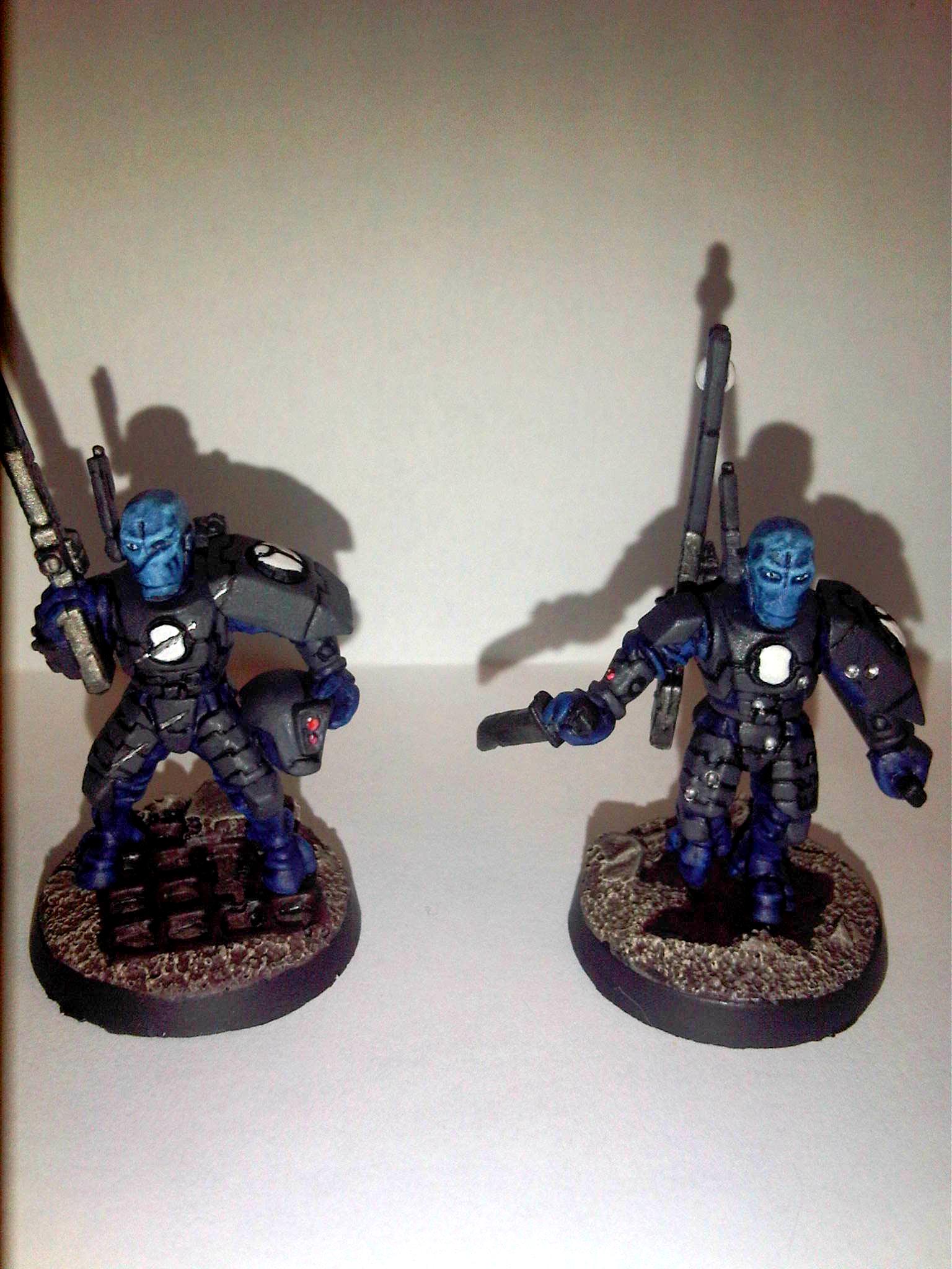 Black Tau, Blue Tau, Fire Warriors, Shas'ui
