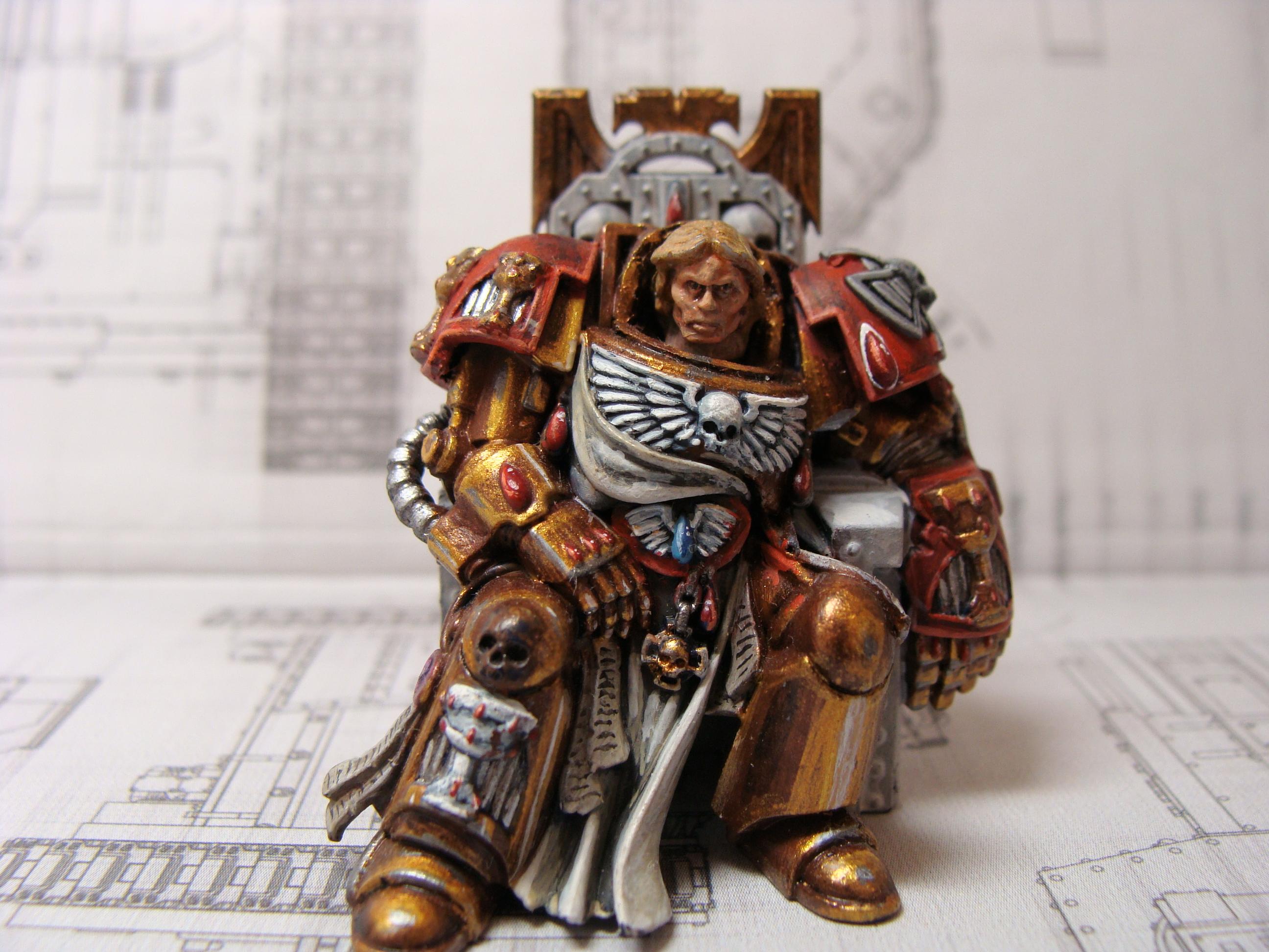 Blood Angels, Conversion, Objective Marker, Space Hulk, Terminator Armor, Throne