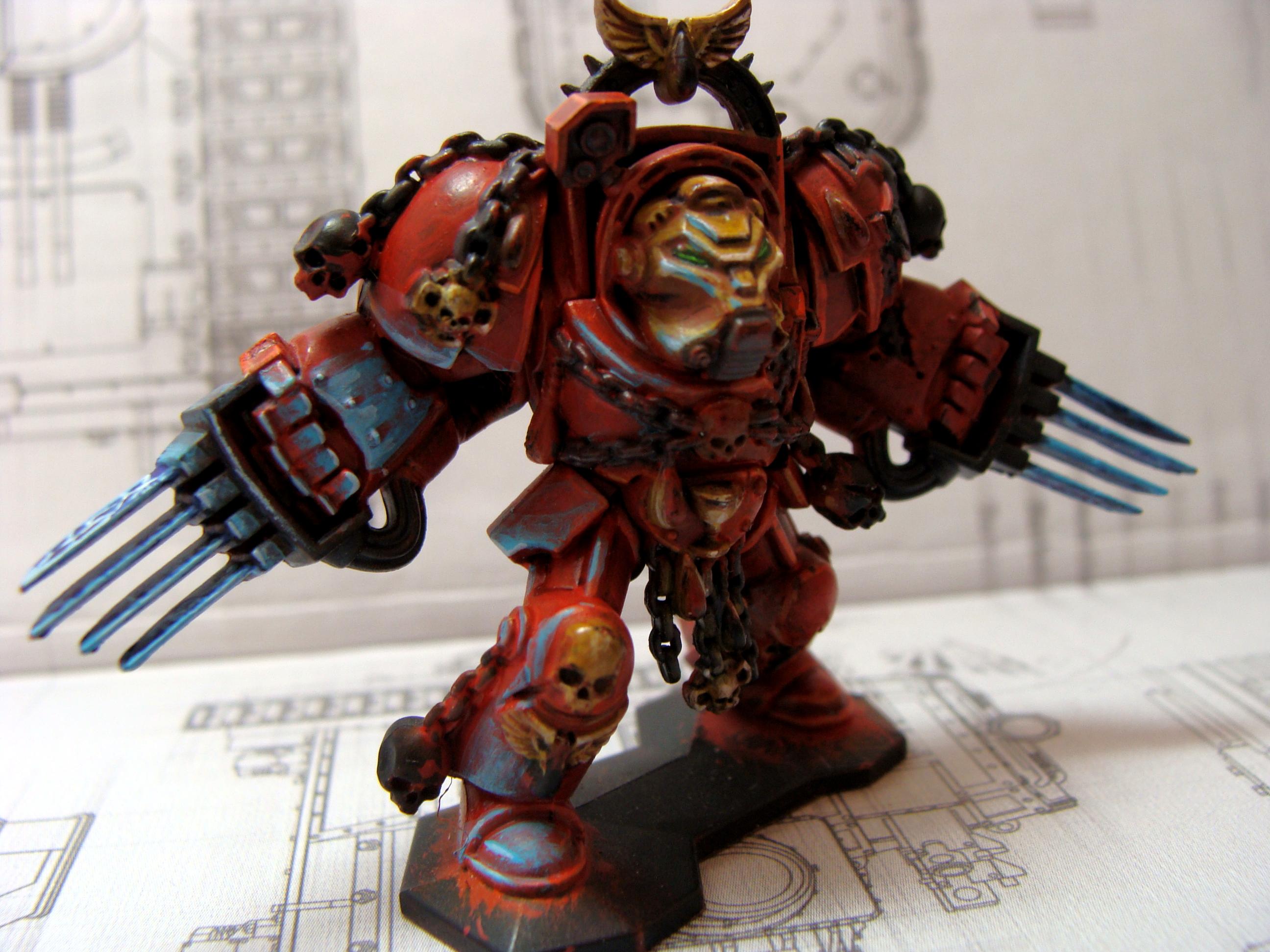 Blood Angels, Lightning Claws, Source Lighting, Work In Progress
