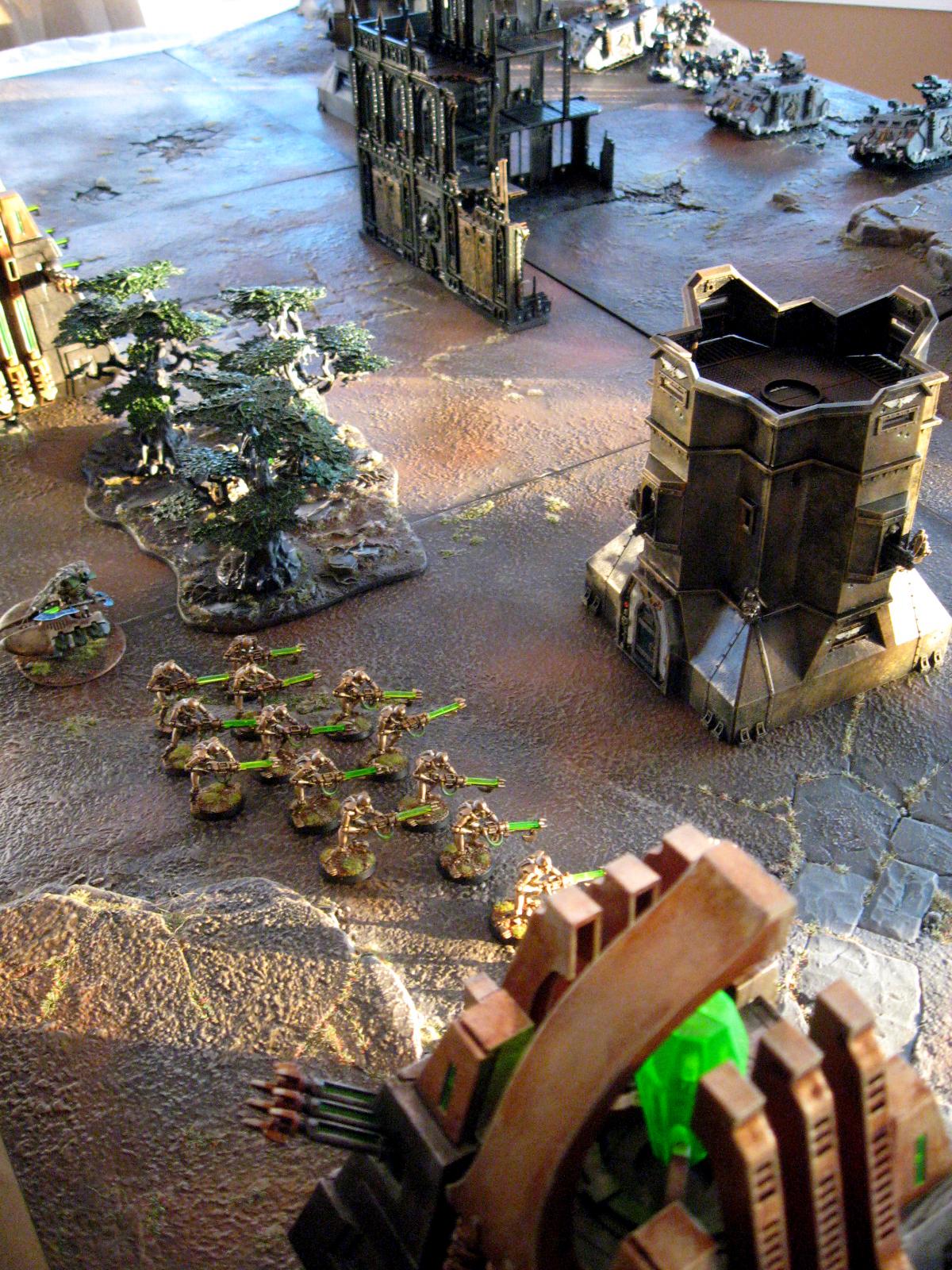 Necrons, Realm Of Battle Board, Space Wolves