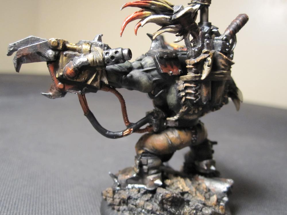 Ork Warboss - Dead Moon Clan