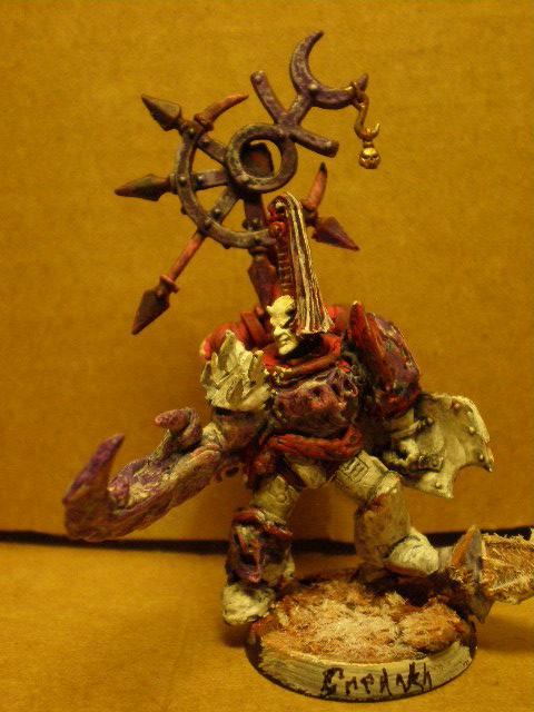 Champion Of Slaanesh, Chaos Space Marines, Conversion, Novum Remedum, Slaanesh
