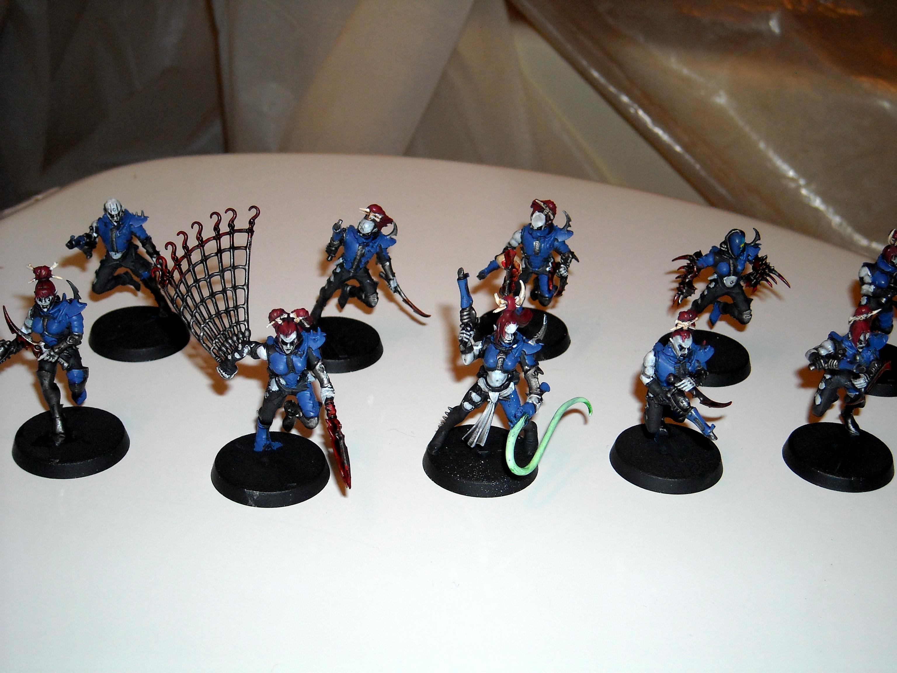 Archon, Hellions, Raider, Warriors, Wych, Wyches