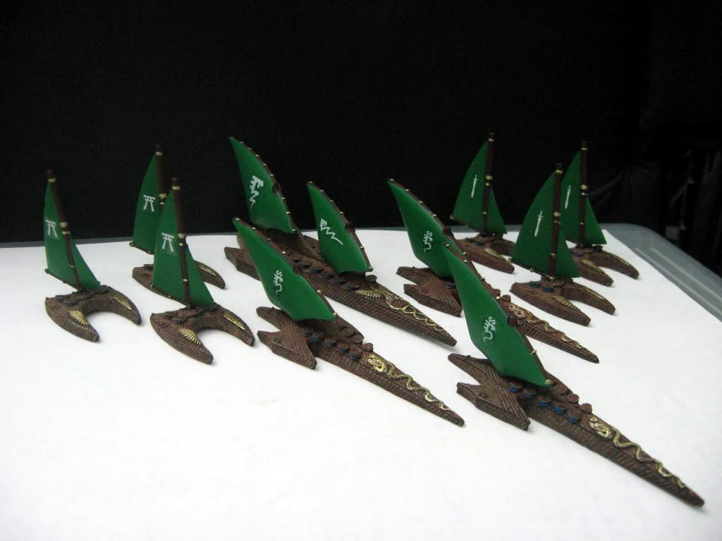 Elves, Man O War, Ships, Uncharted Seas