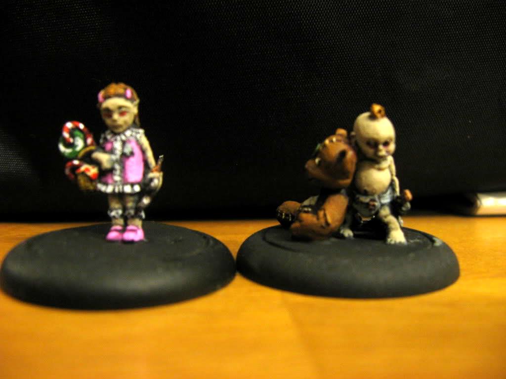 Malifaux, Pandora, Candy and Baby Kade