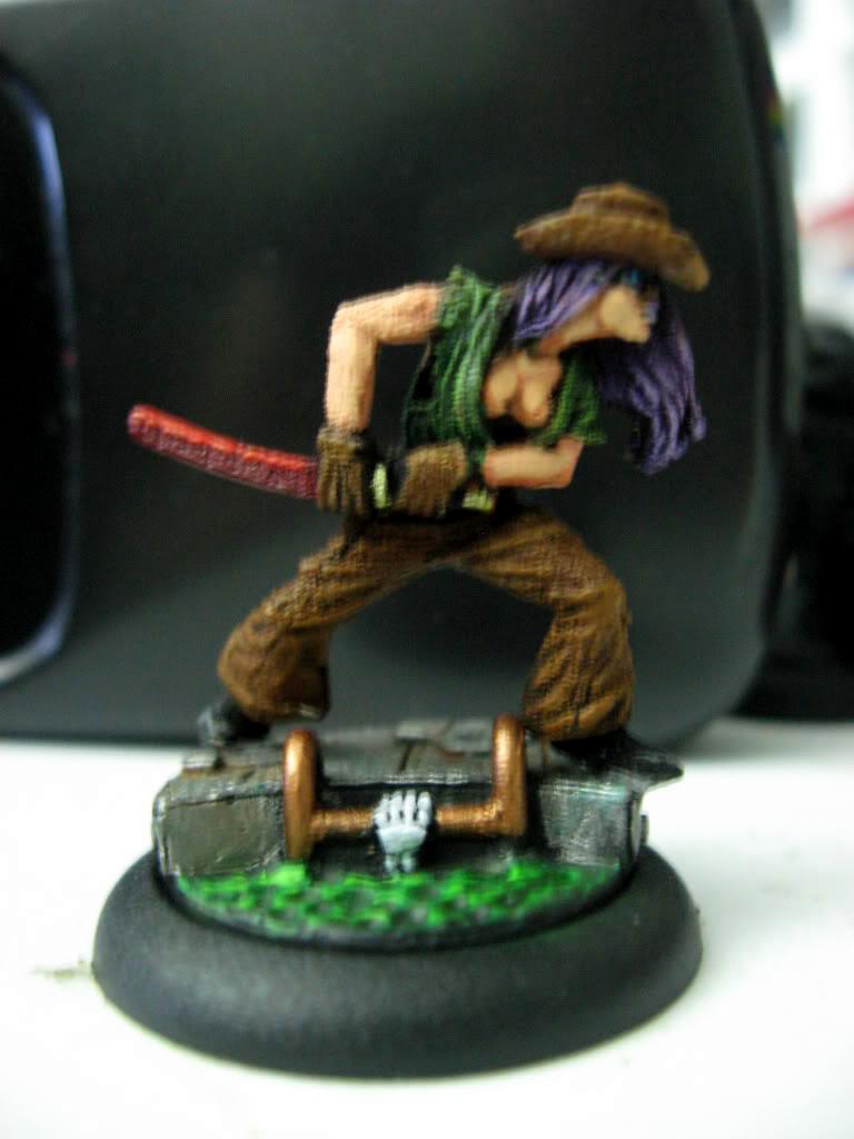 Blurred Photo, Malifaux, Outcasts, Pandora, Ronin