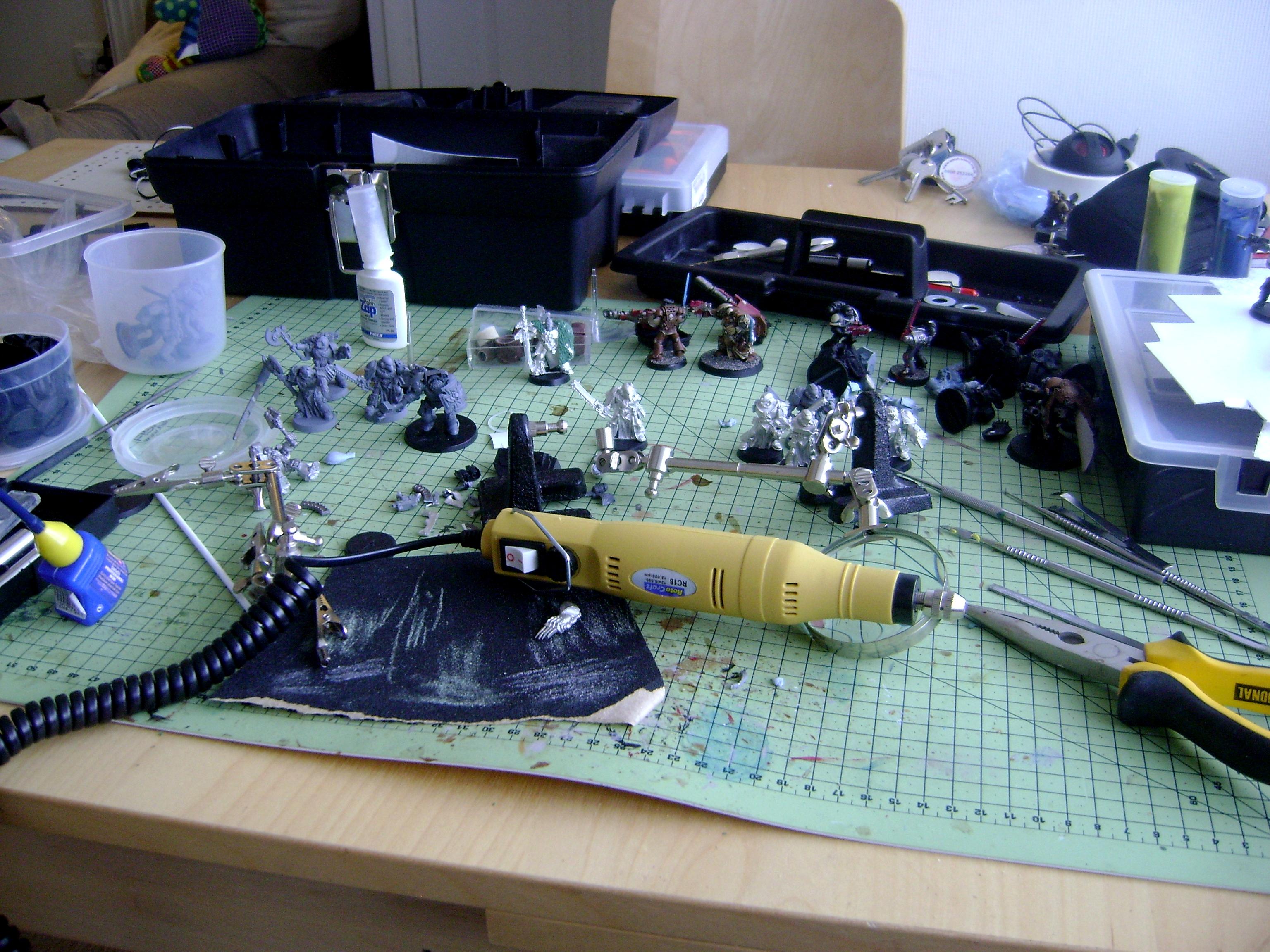 A messy creative paradise