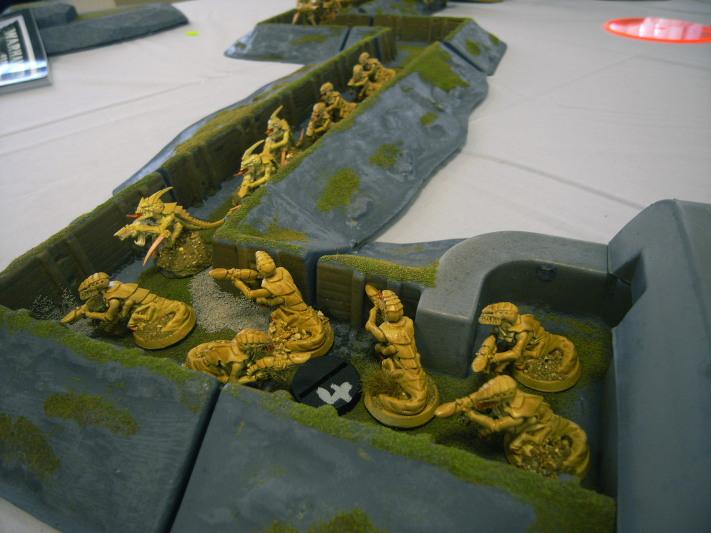 Trench, Tyranids