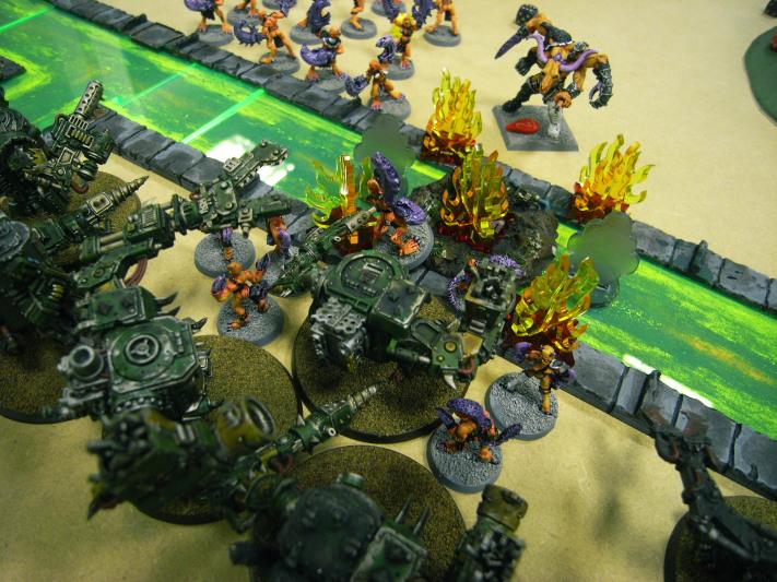 Battle Report, Daemons, Orks, S6 Engineering