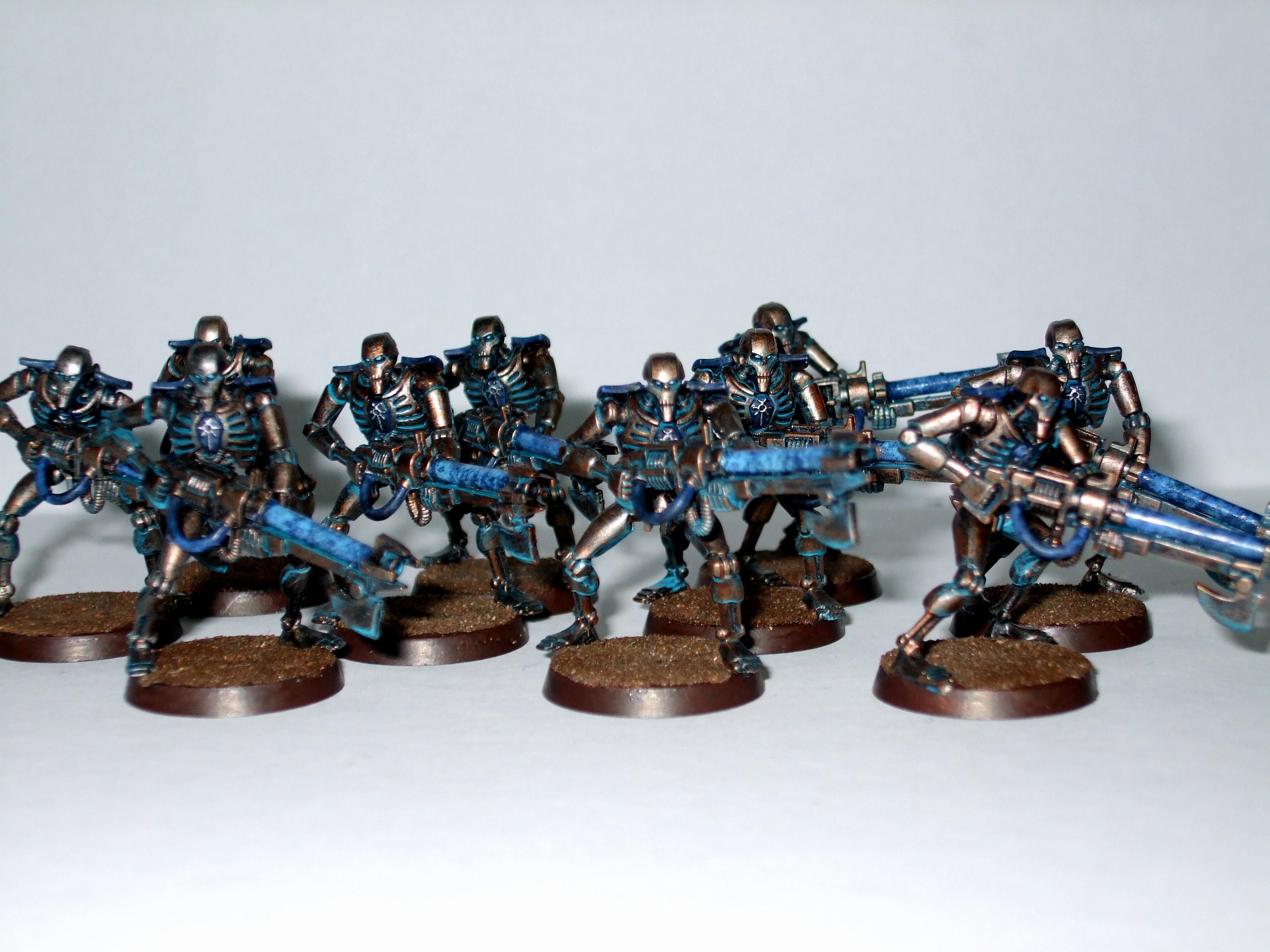 Necrons, Rust, Verdigris, Warriors